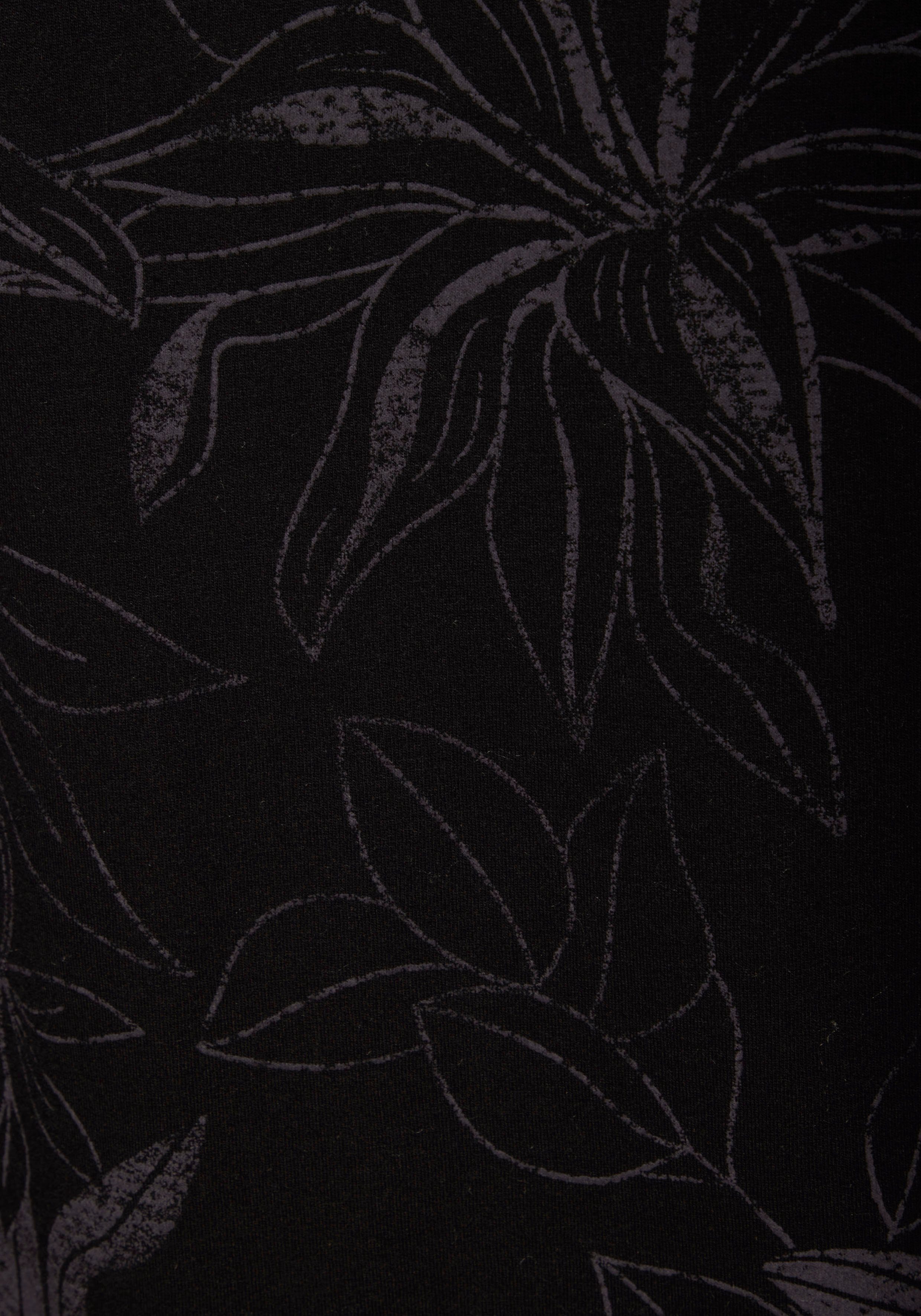 Lascana Sweatshirt met bloemen alloverprint, loungewear, loungepak