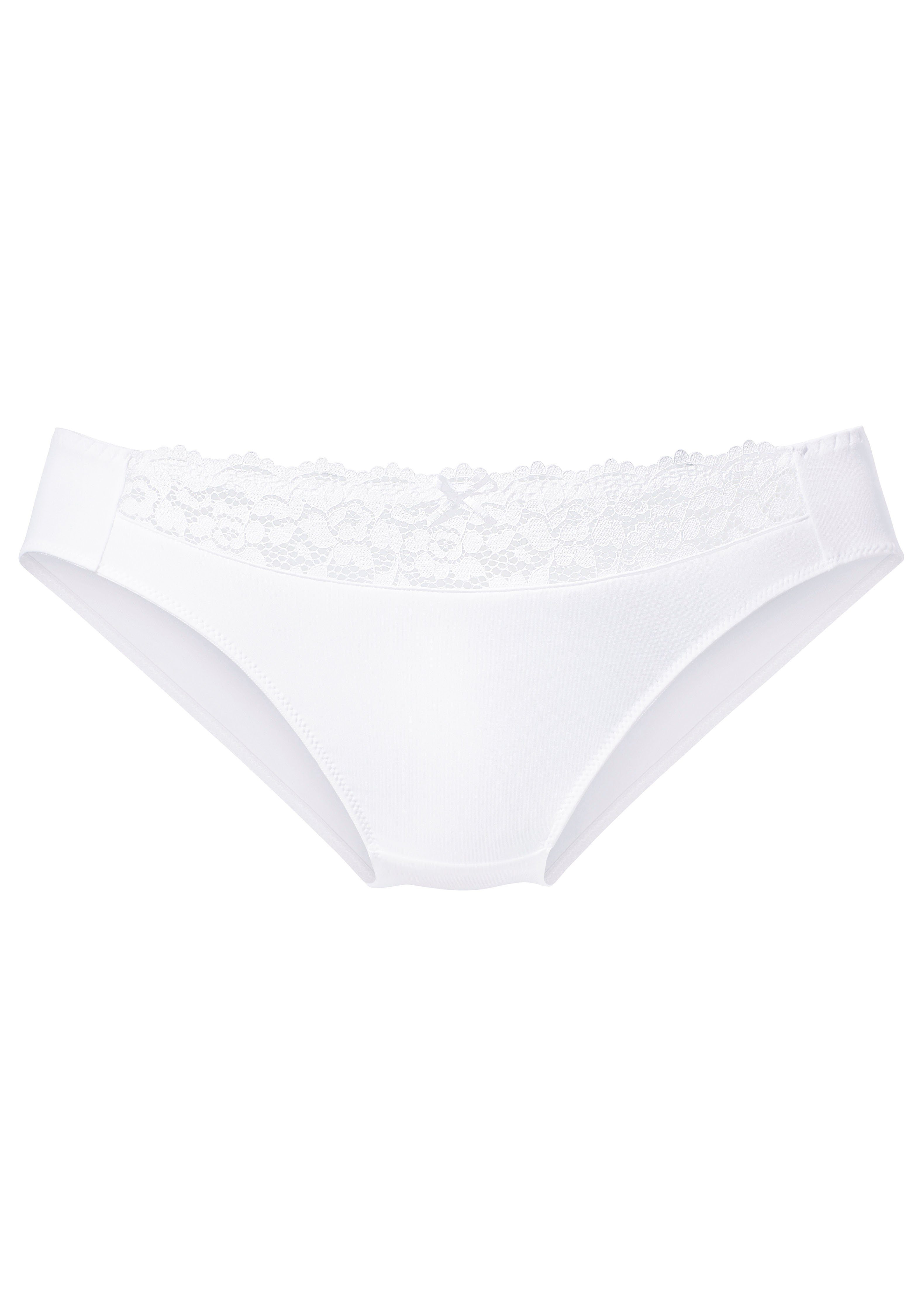 Vivance Slip met mooi kant-inzet slips maat 32/34 wit