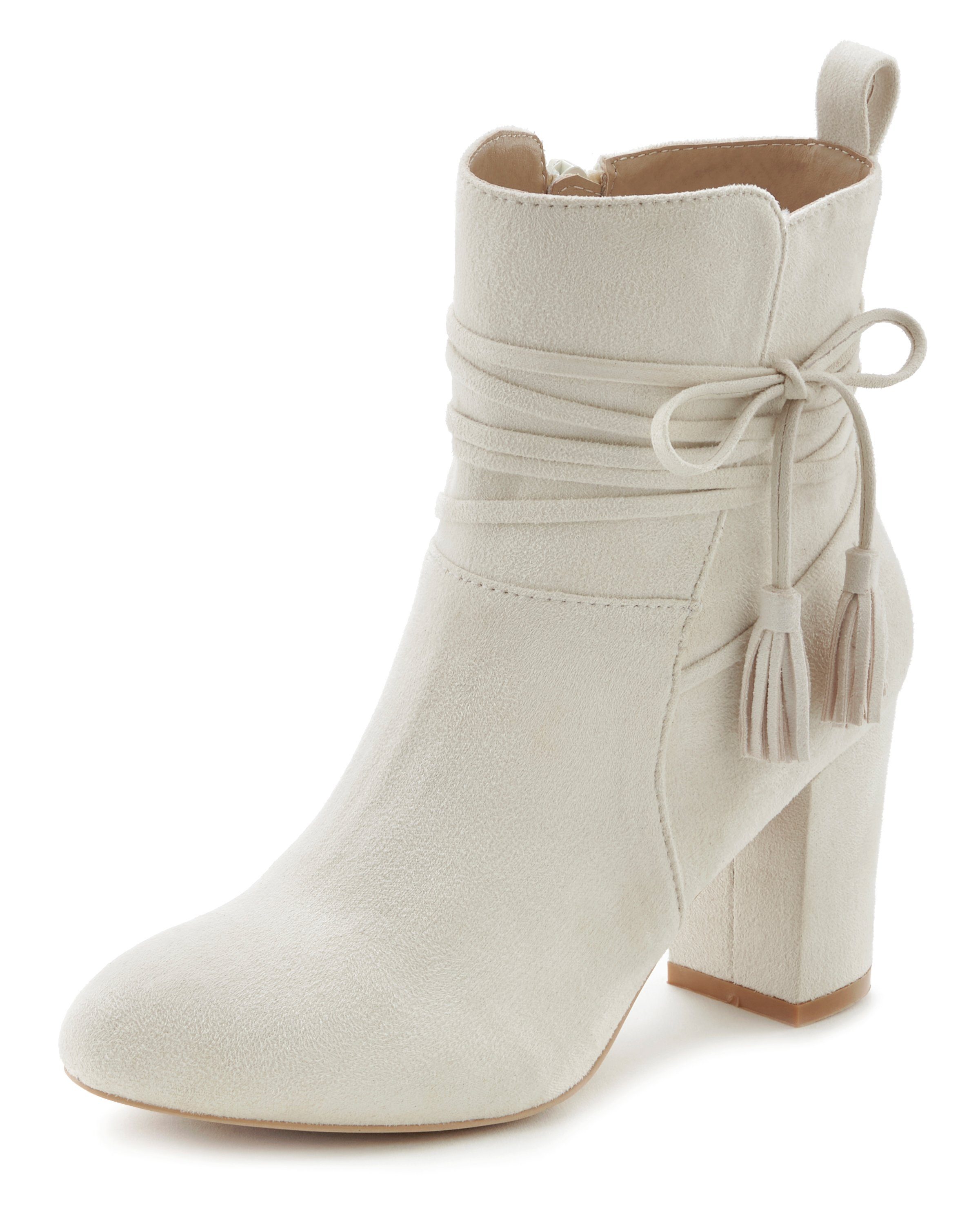 Lascana Laarsjes met blokhak, high-heel enkellaars, enkellaarsjes, laarzen