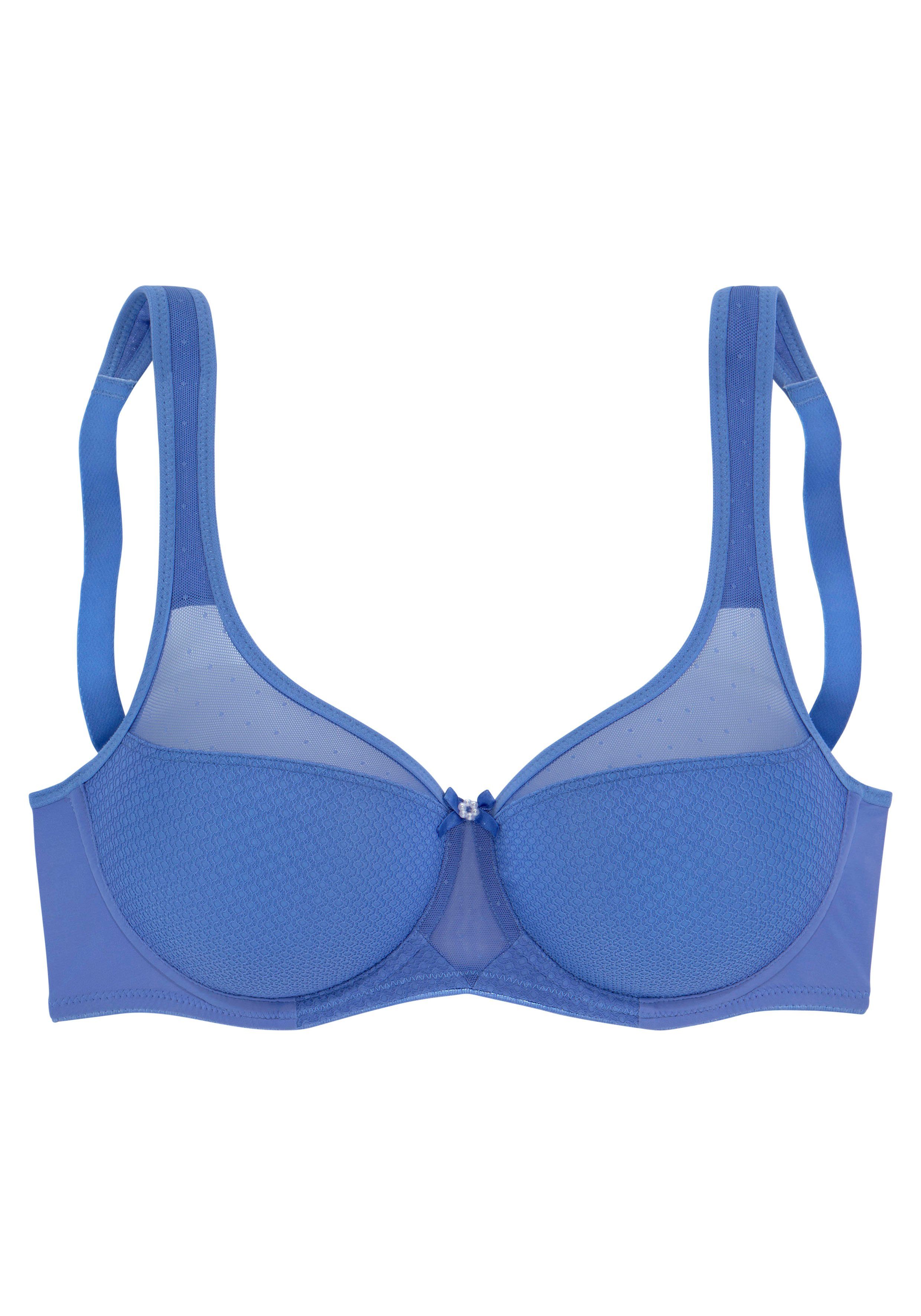 Nuance Minimizer-bh met beugel en transparante netinzetten in de bovenste cup