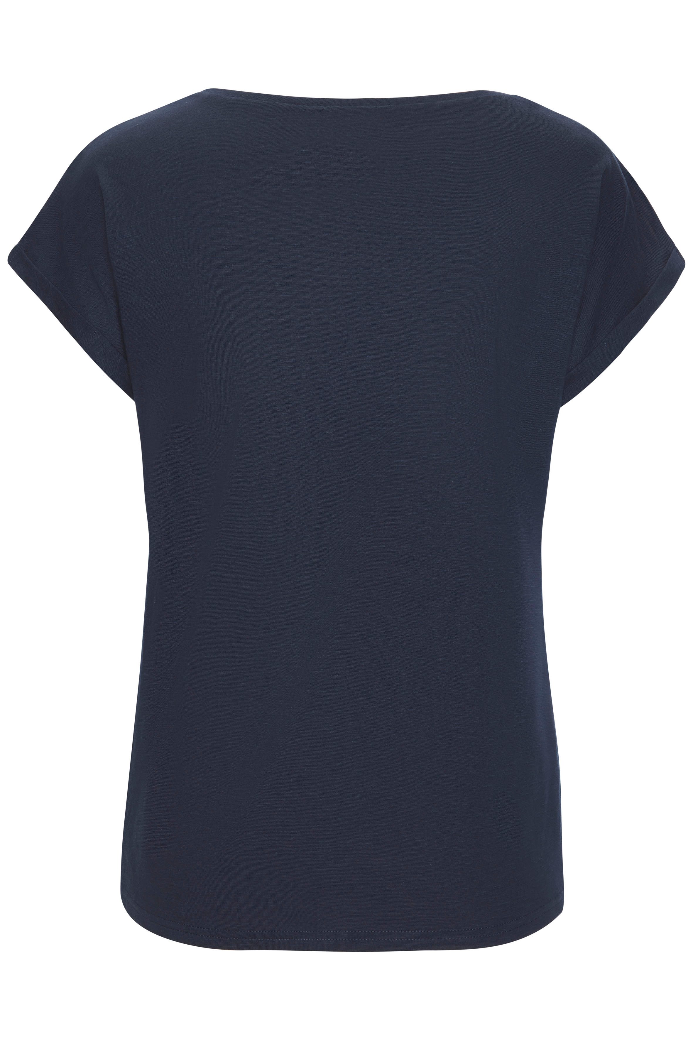 Beachtime T-shirt Met frontprint "Smile" in een zachte katoenkwaliteit