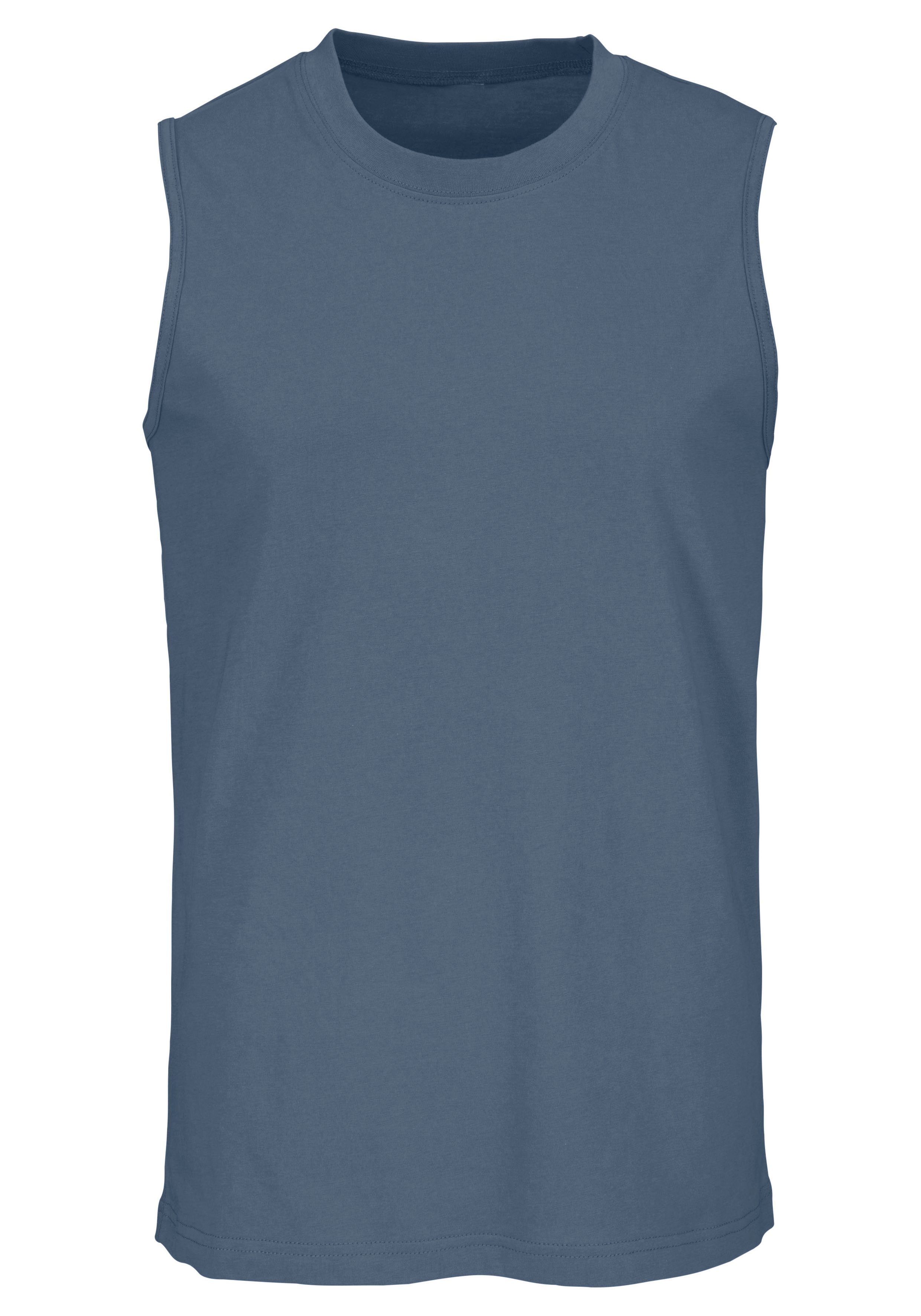 H.I.S Muscle-shirt met een ronde hals (set, 3-delig)