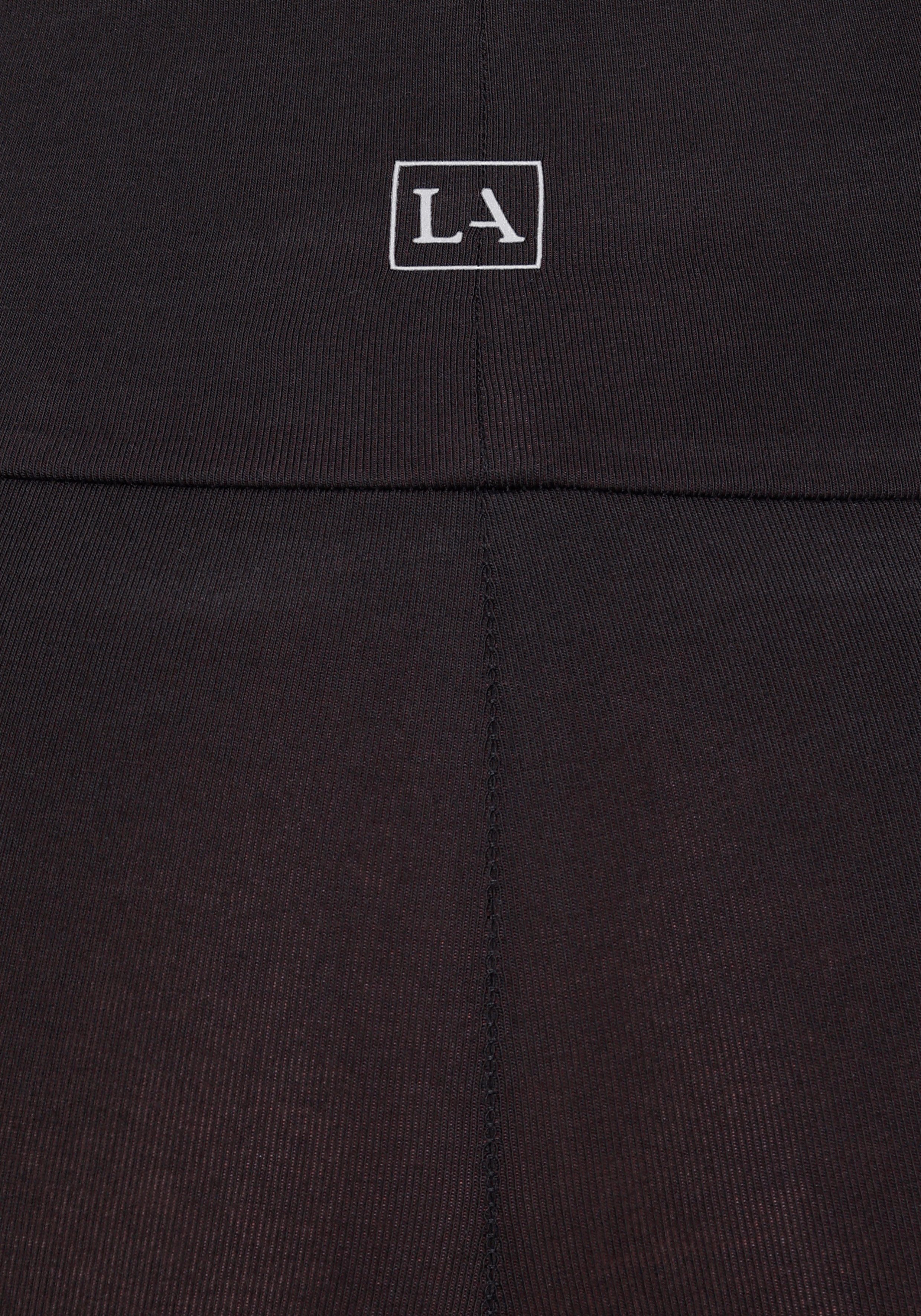 Lascana Caprilegging met brede, zachte boord