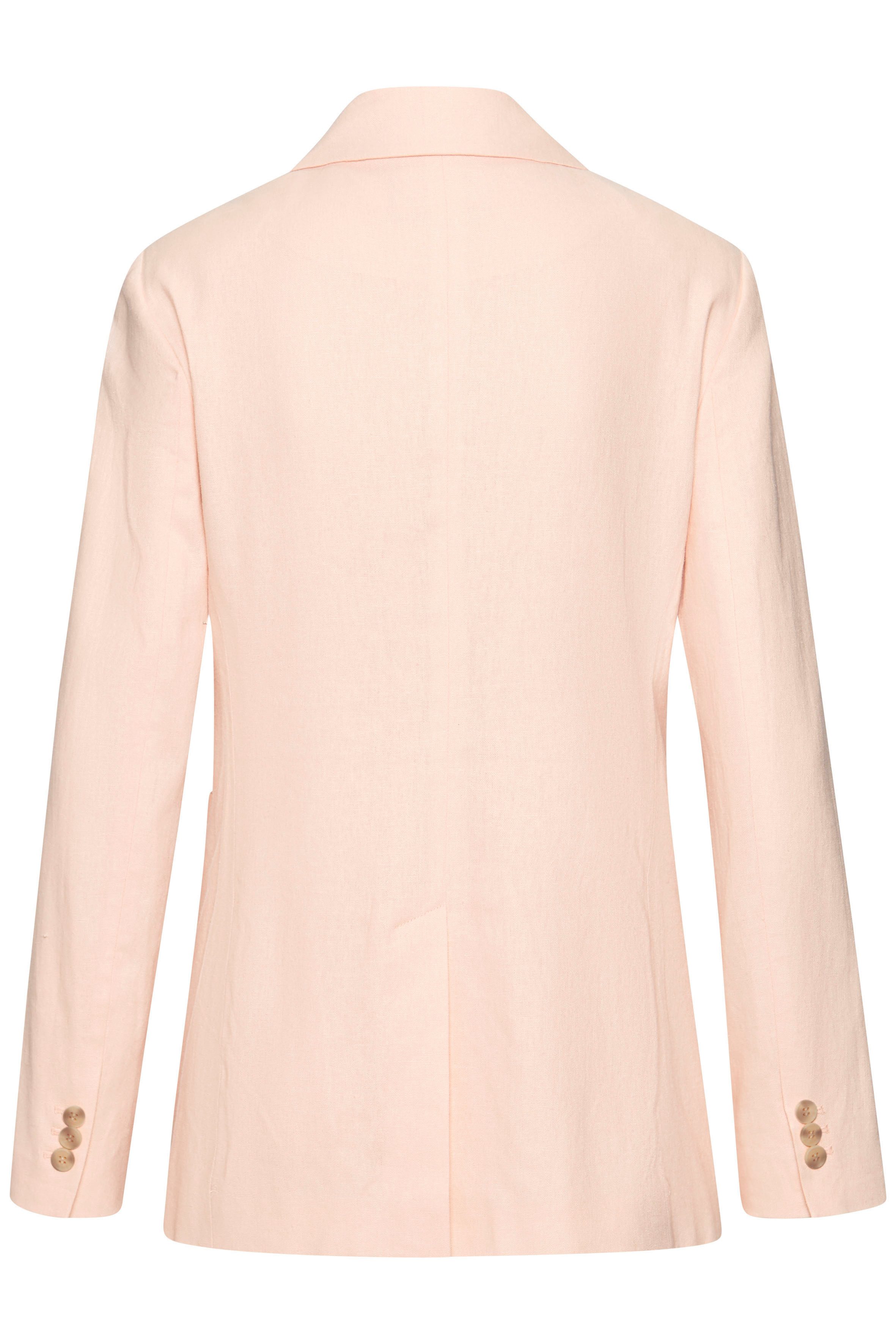 Lascana Jasje van linnenmix, damesblazer met reverskraag, business-look