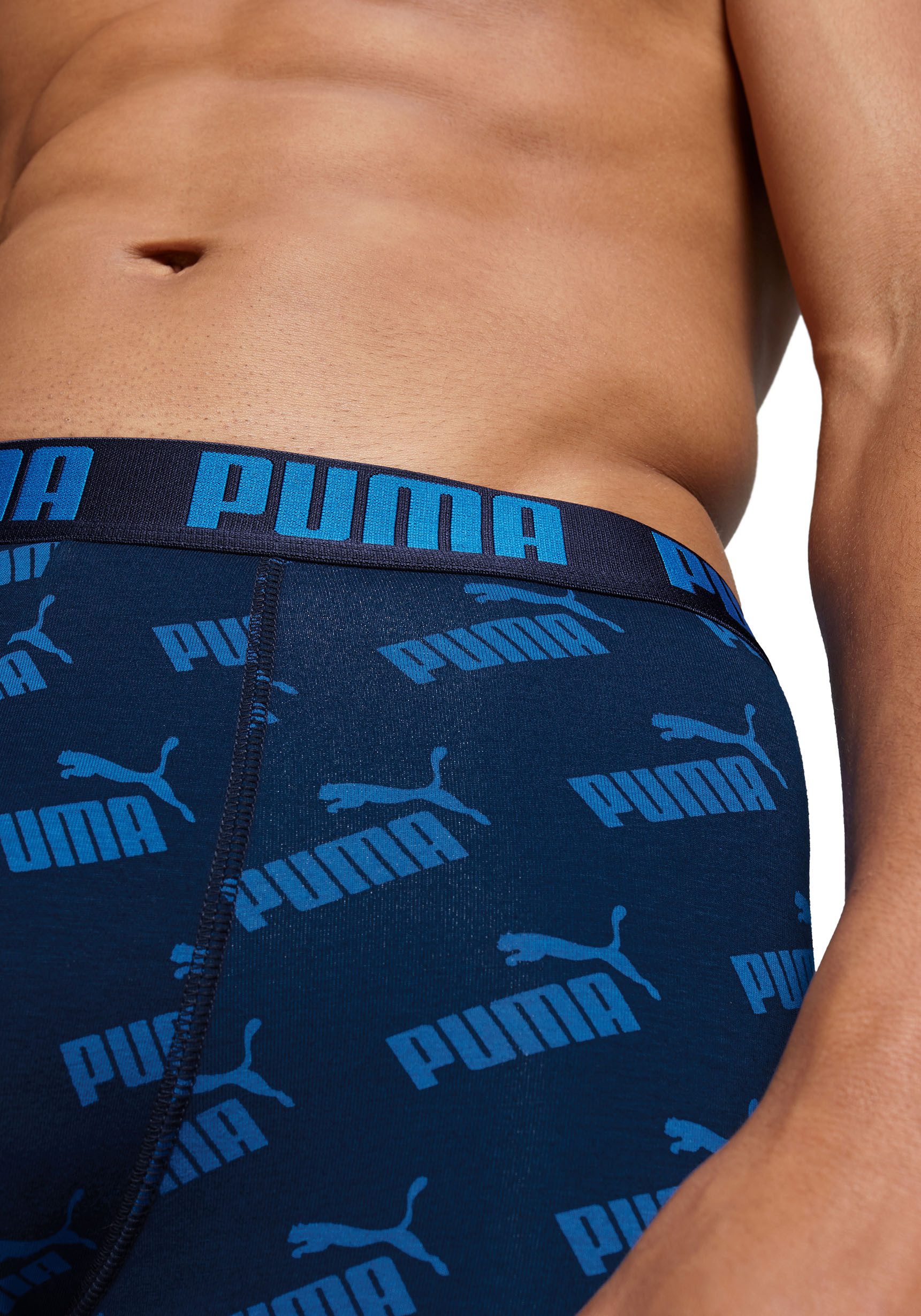 PUMA Boxershort met brede logoband (2 stuks, Set van 2)