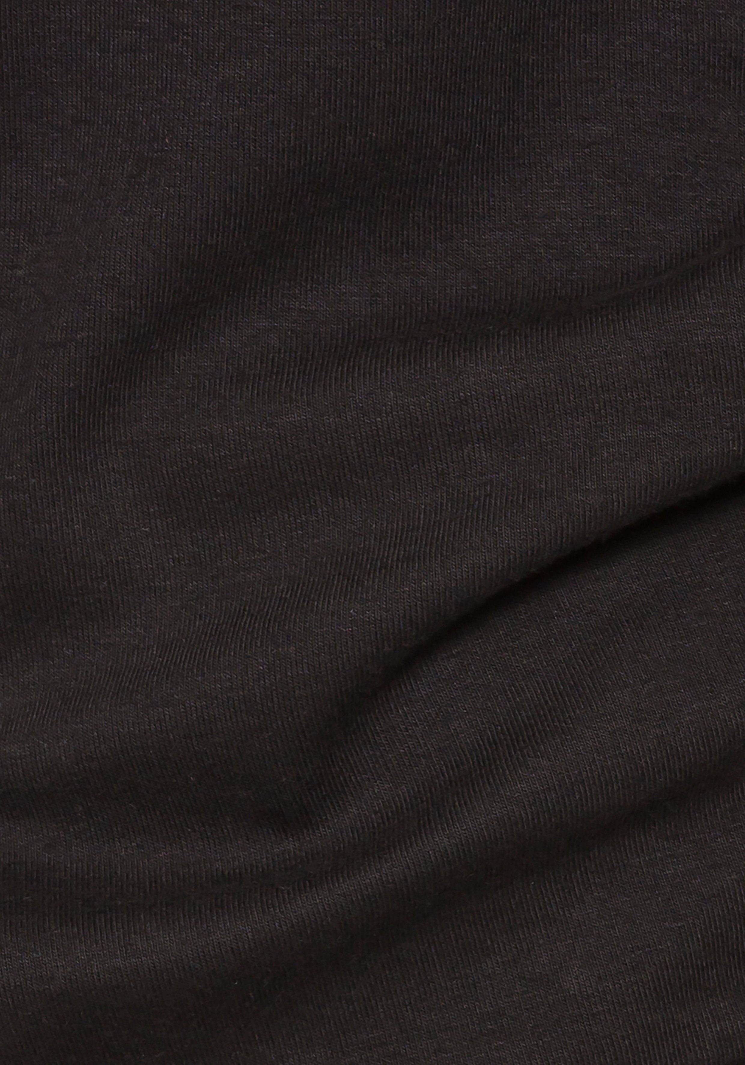 Vivance Hoodie met zij-loungewear borduring, loungeshirt