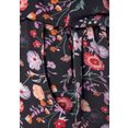 lascana korte jumpsuit met bloemenprint multicolor