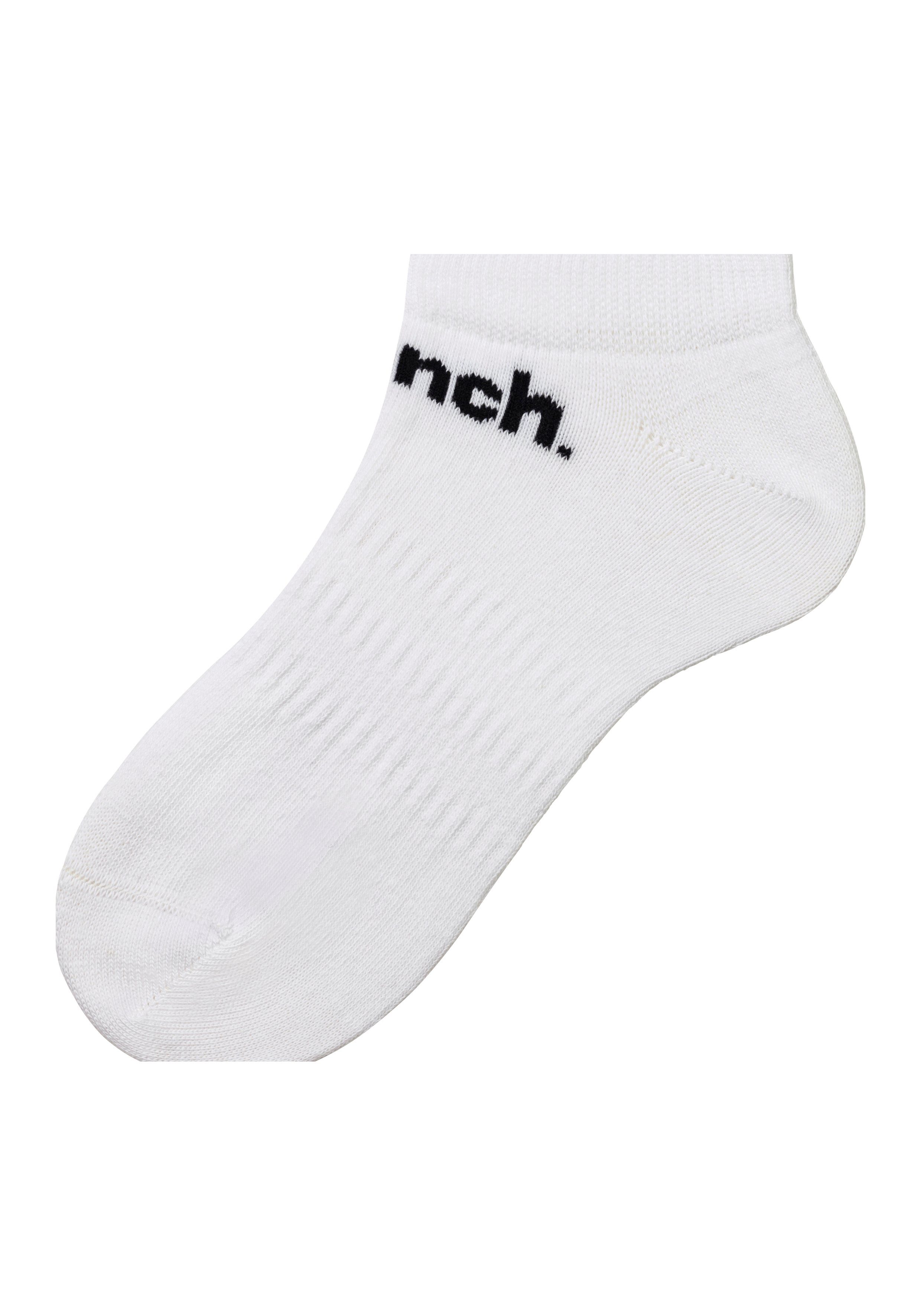 Bench. Sportsokken Sneakersokken met klassiek logo-opschrift (set, 12 paar)