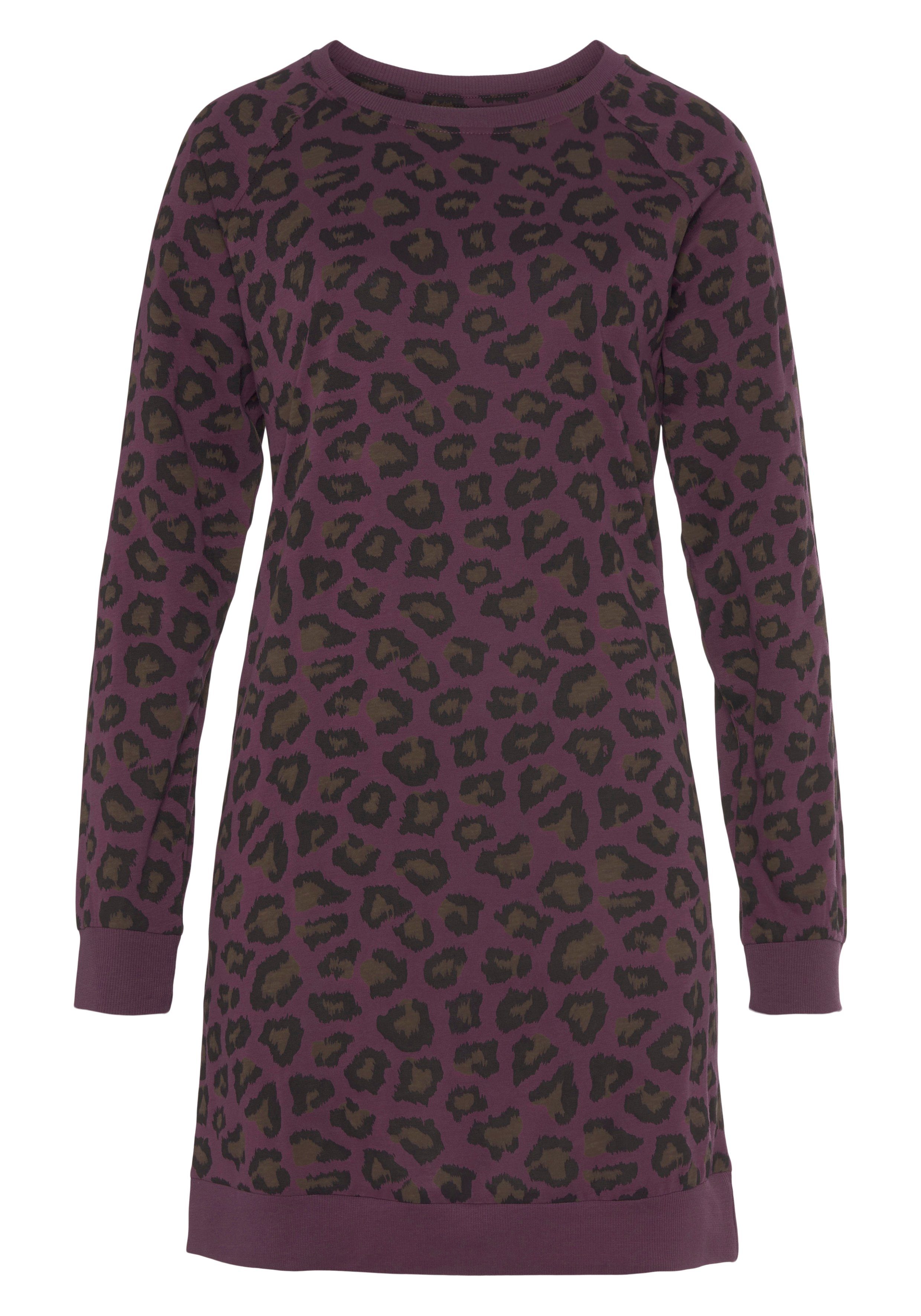 Vivance Dreams Nachthemd met tonale dierenprint