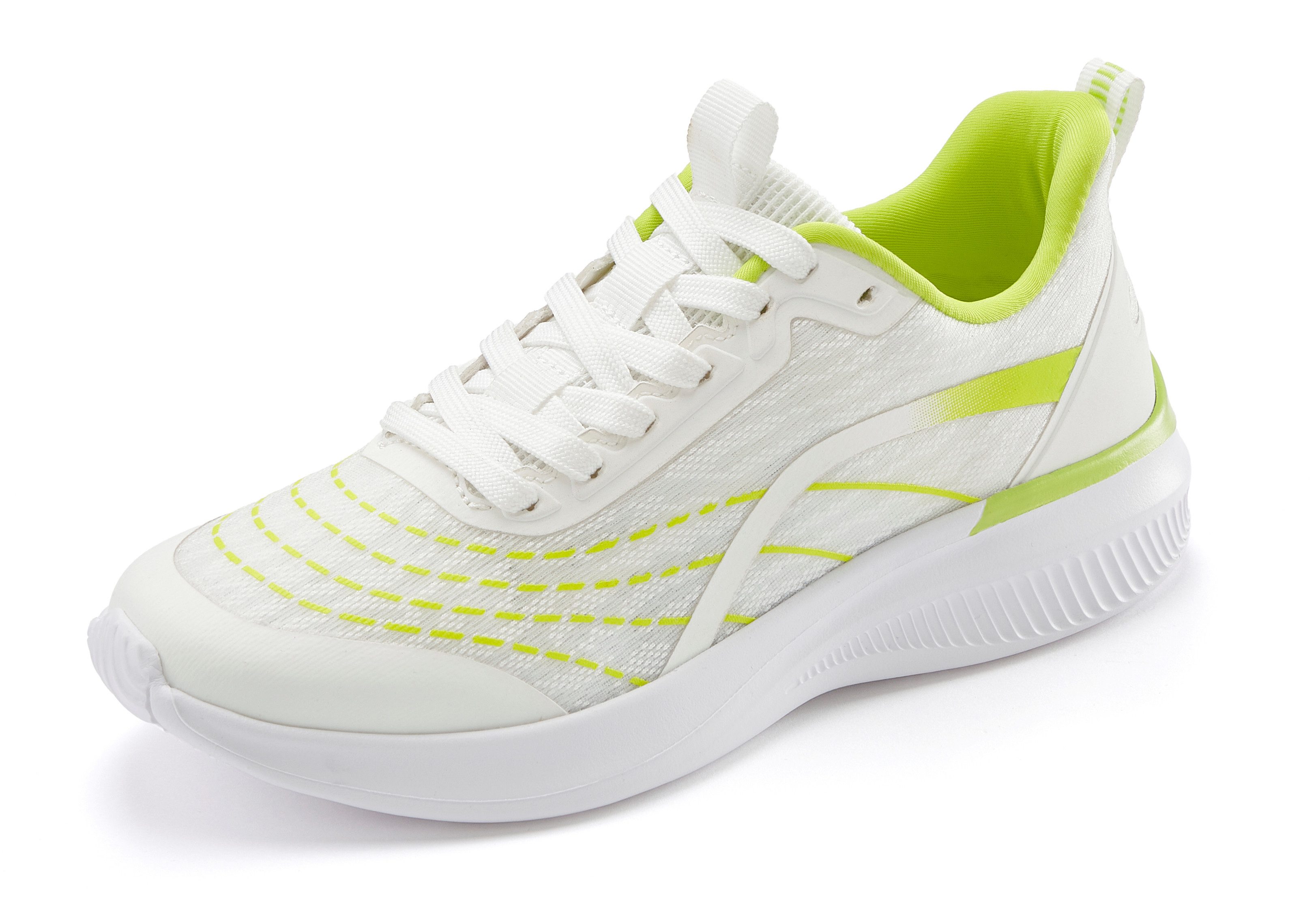 Lascana Sneakers Halfschoen, veterschoen, vrijetijdsschoen schoenen maat 40 wit