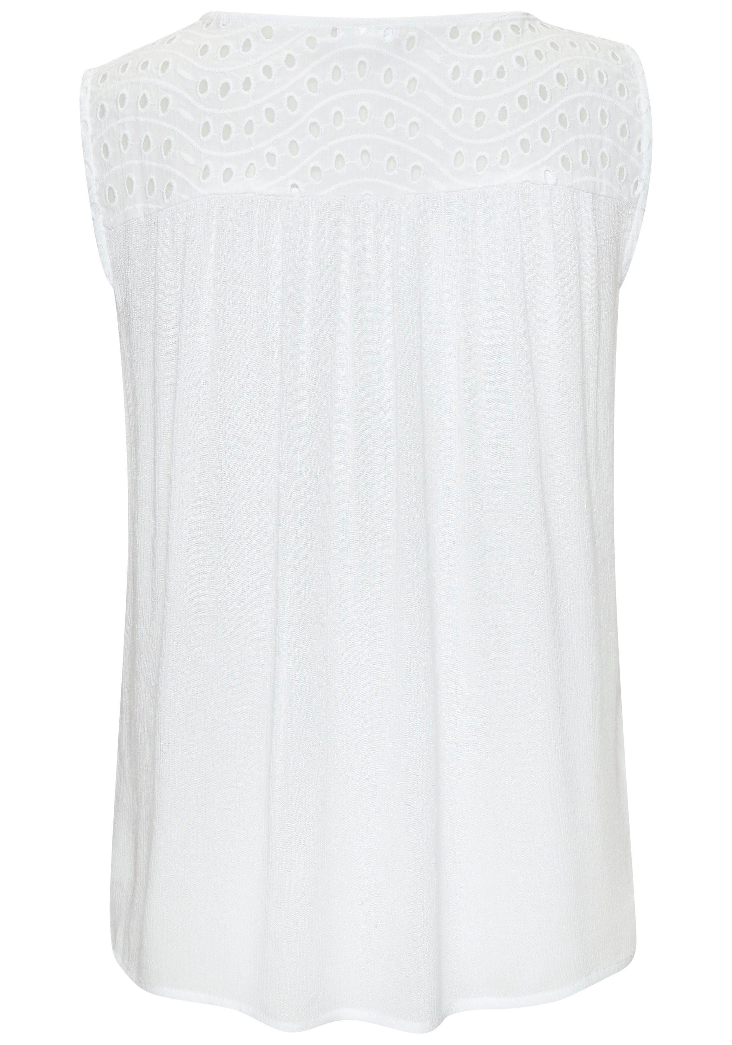 Lascana Top met broderie anglaise