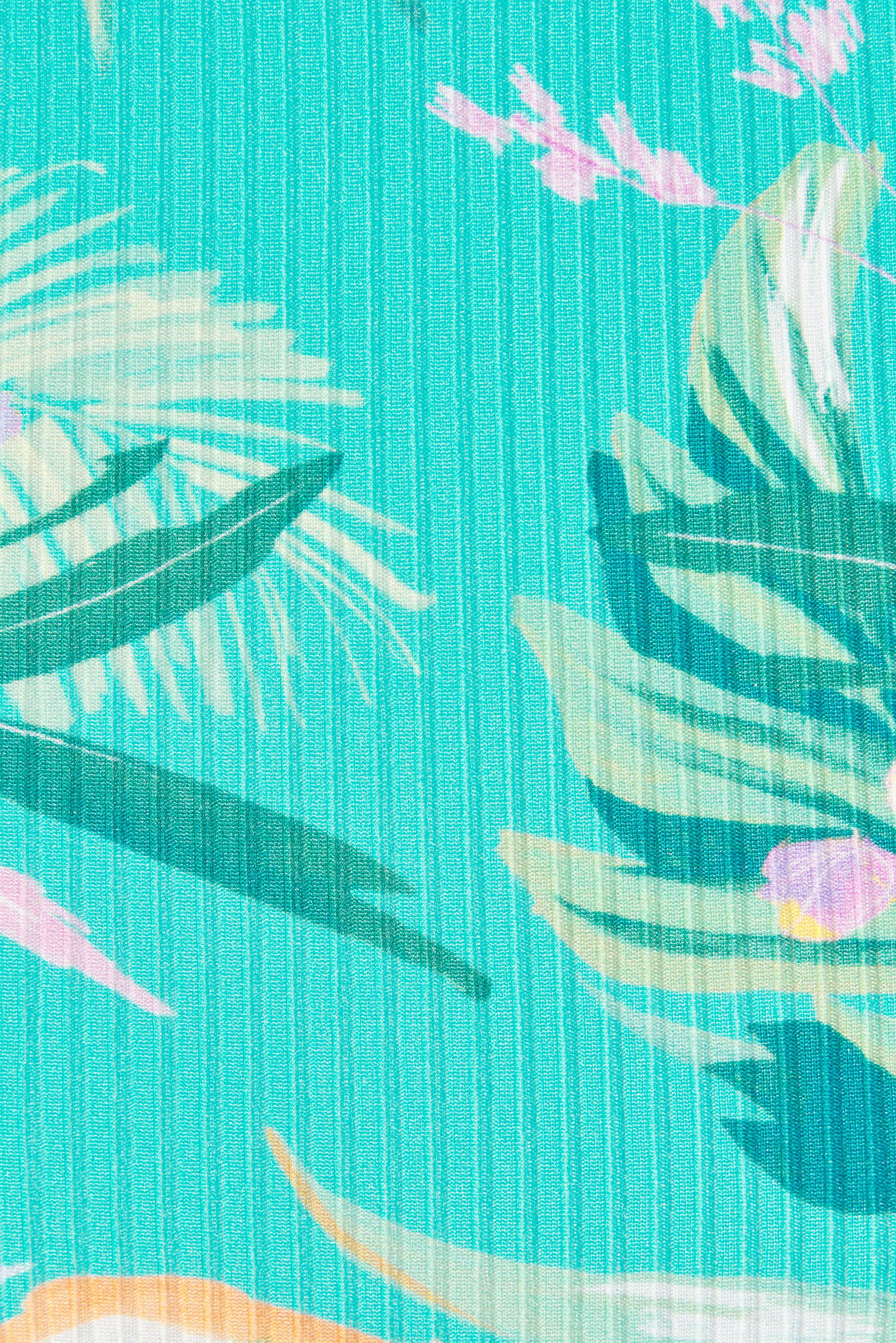 Venice Beach Bikinibroekje Sandra in modieuze, licht glanzende ribstof