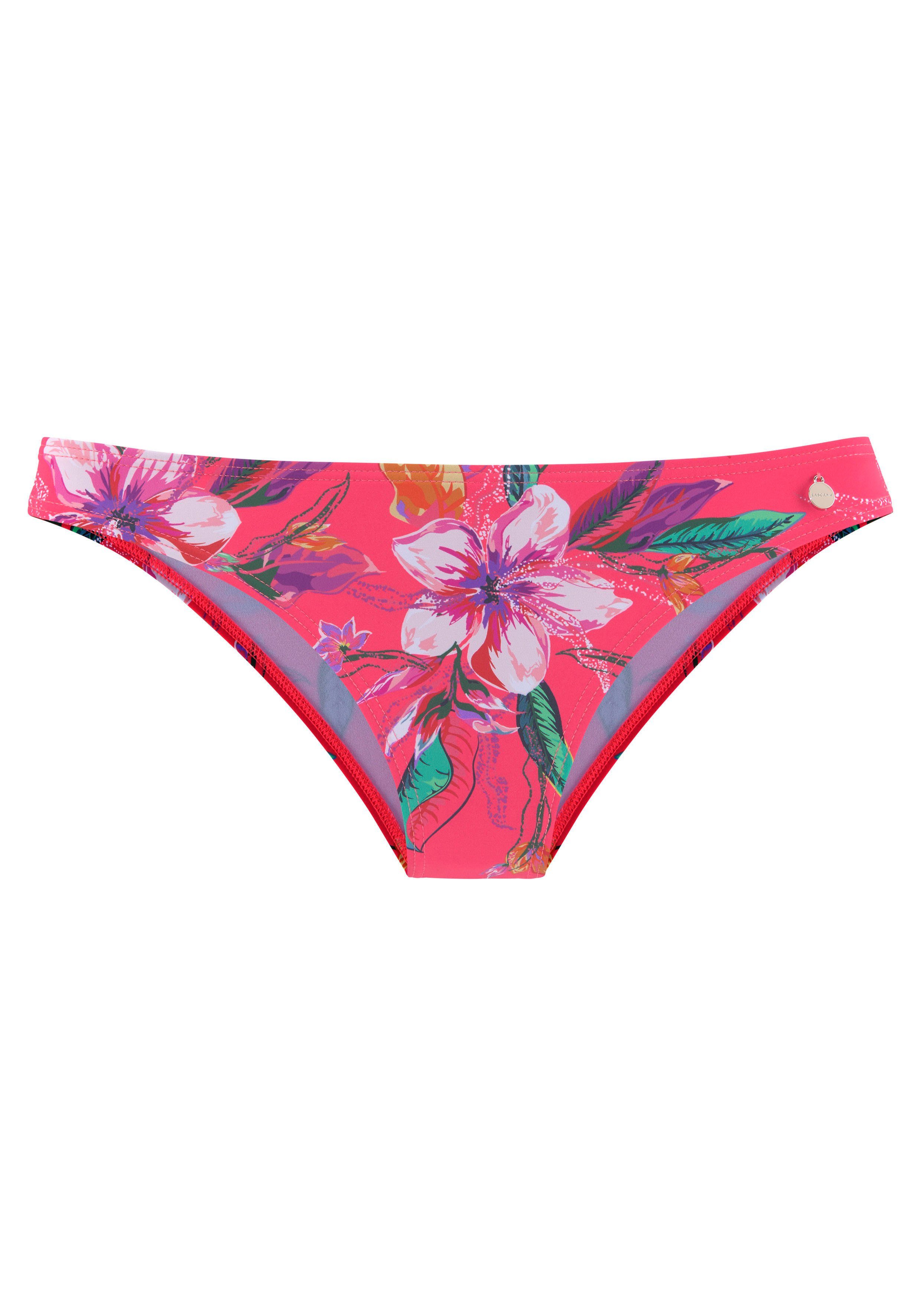 Lascana Bikinibroekje MALIA in korte brazilië-vorm met tropische print