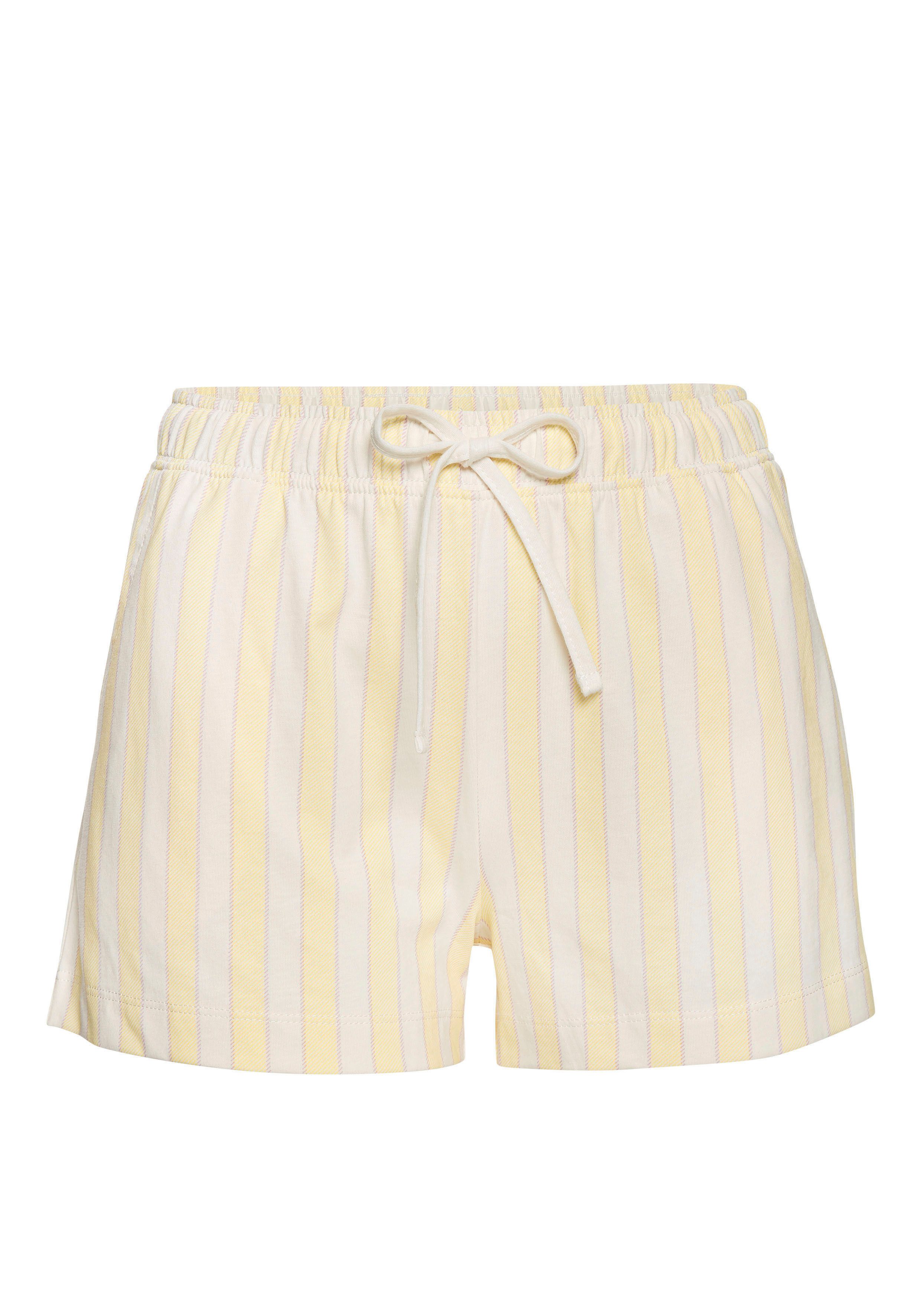 Vivance Dreams Pyjamashort met fijn streepdessin