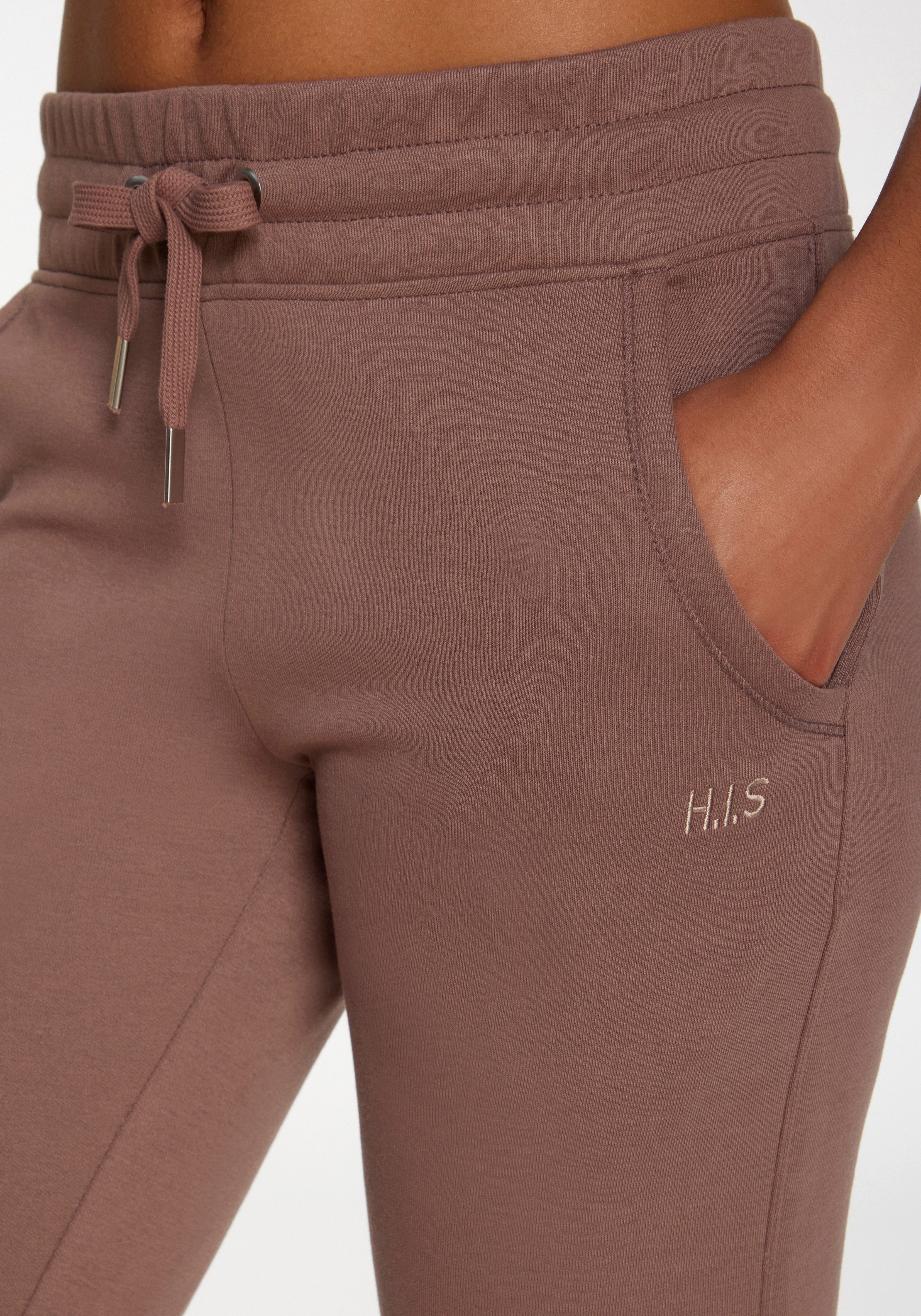 H.I.S Relaxbroek met brede tailleband, loungewear, loungepak