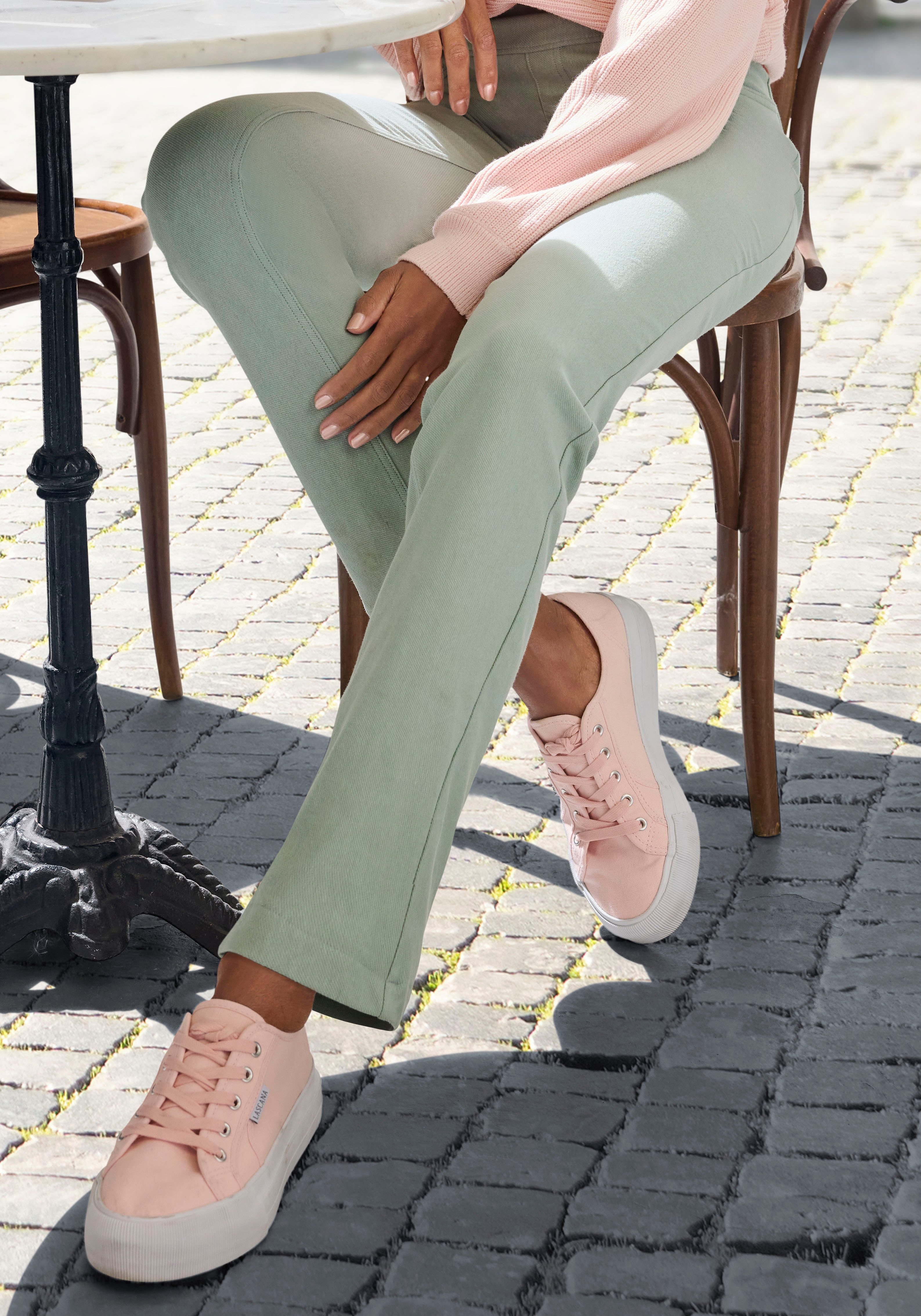 H.I.S Comfortbroek in jeanslook, loungewear