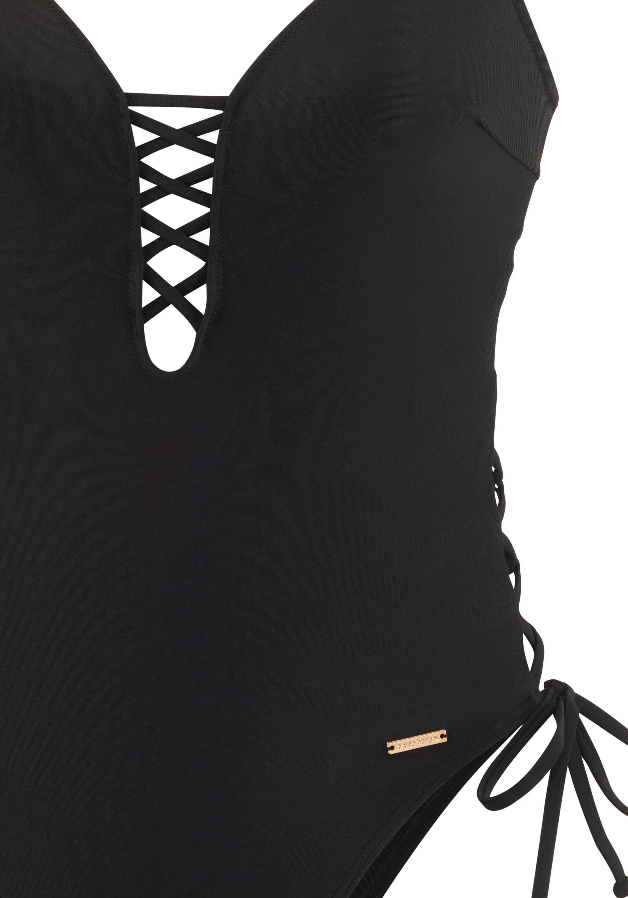 Bruno Banani Badpak met sierveters
