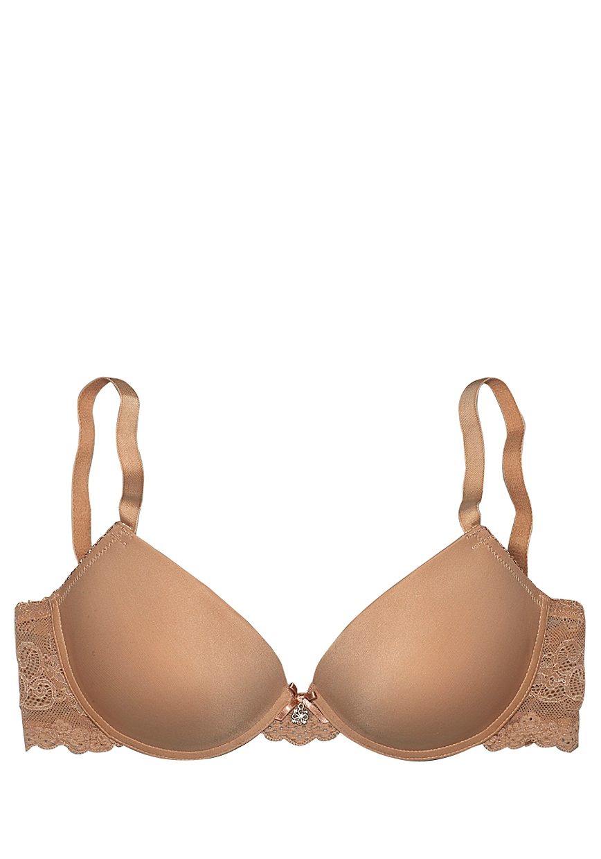 Lascana Push-up-bh met beugel en kanten achterkant, dessous