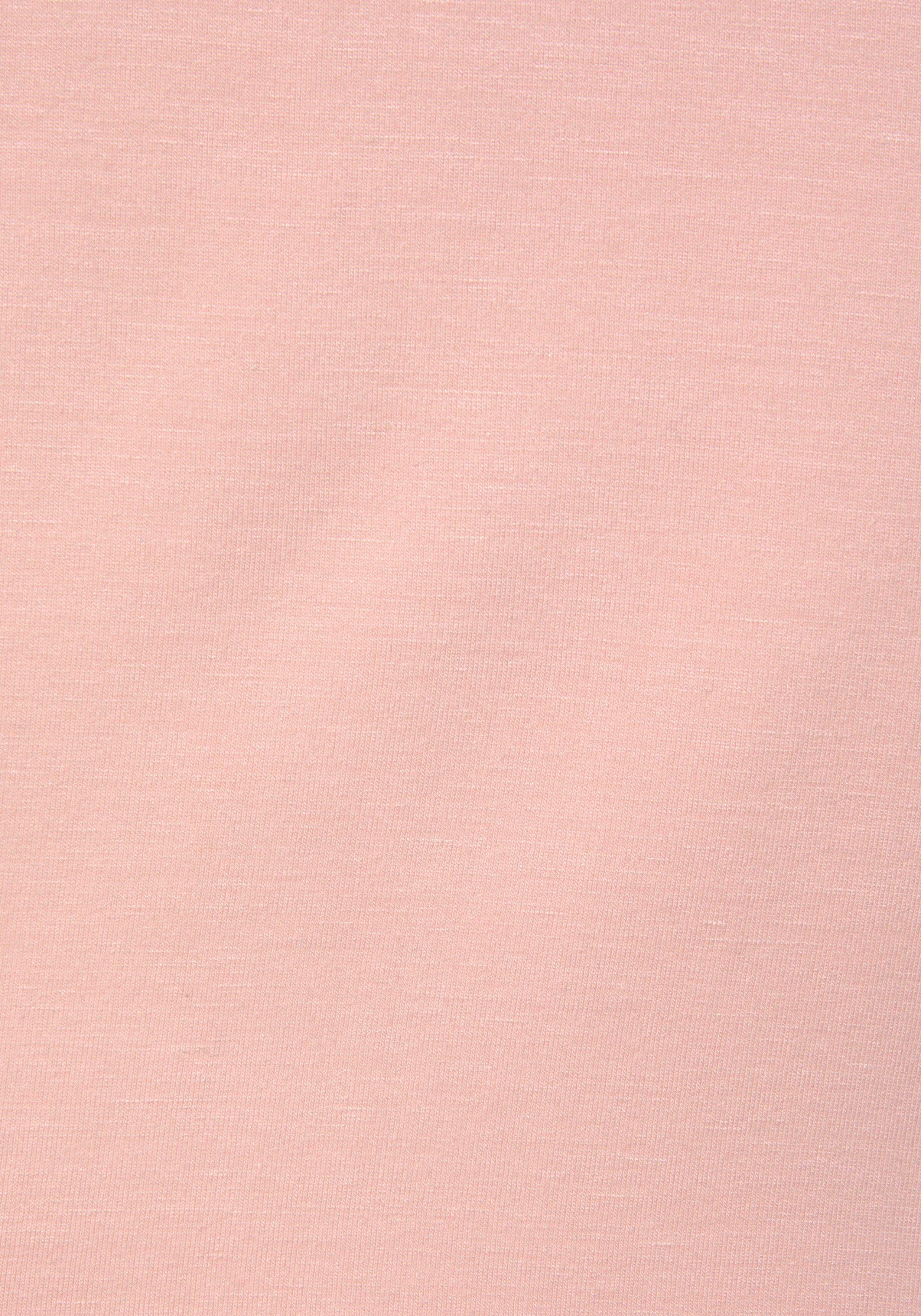 Lascana Shortama met mooie kantdetails (2-delig)