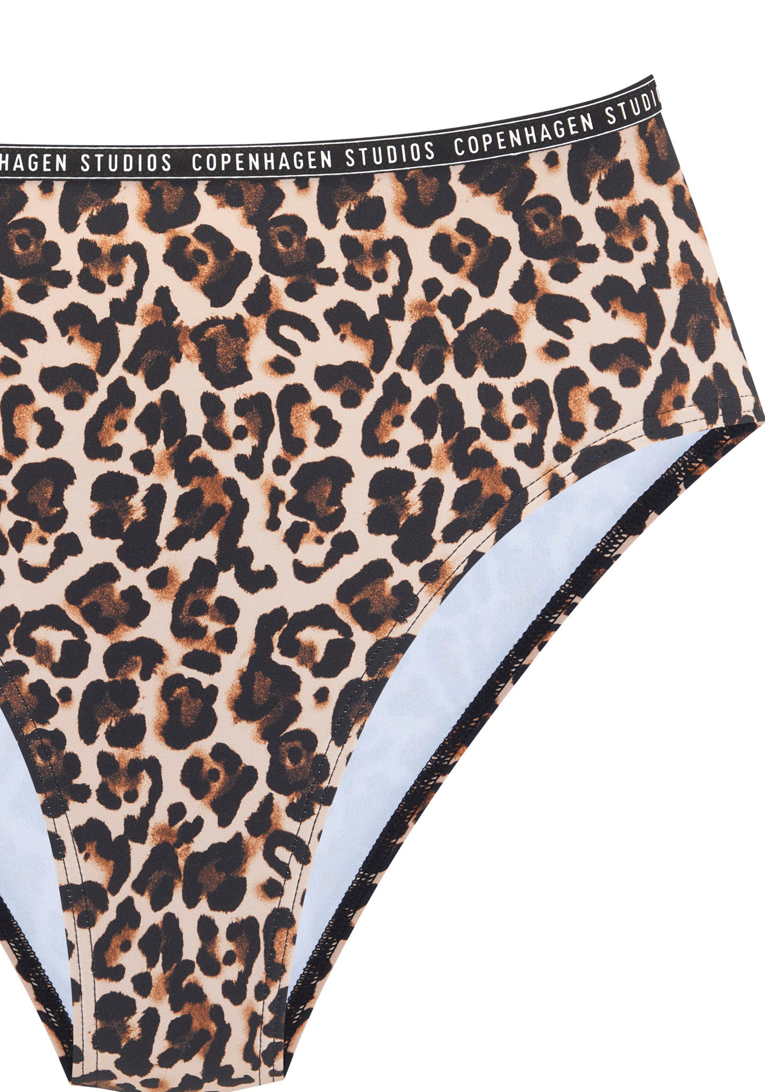 Copenhagen Studios Bikinibroekje Leody Met trendy animal-print