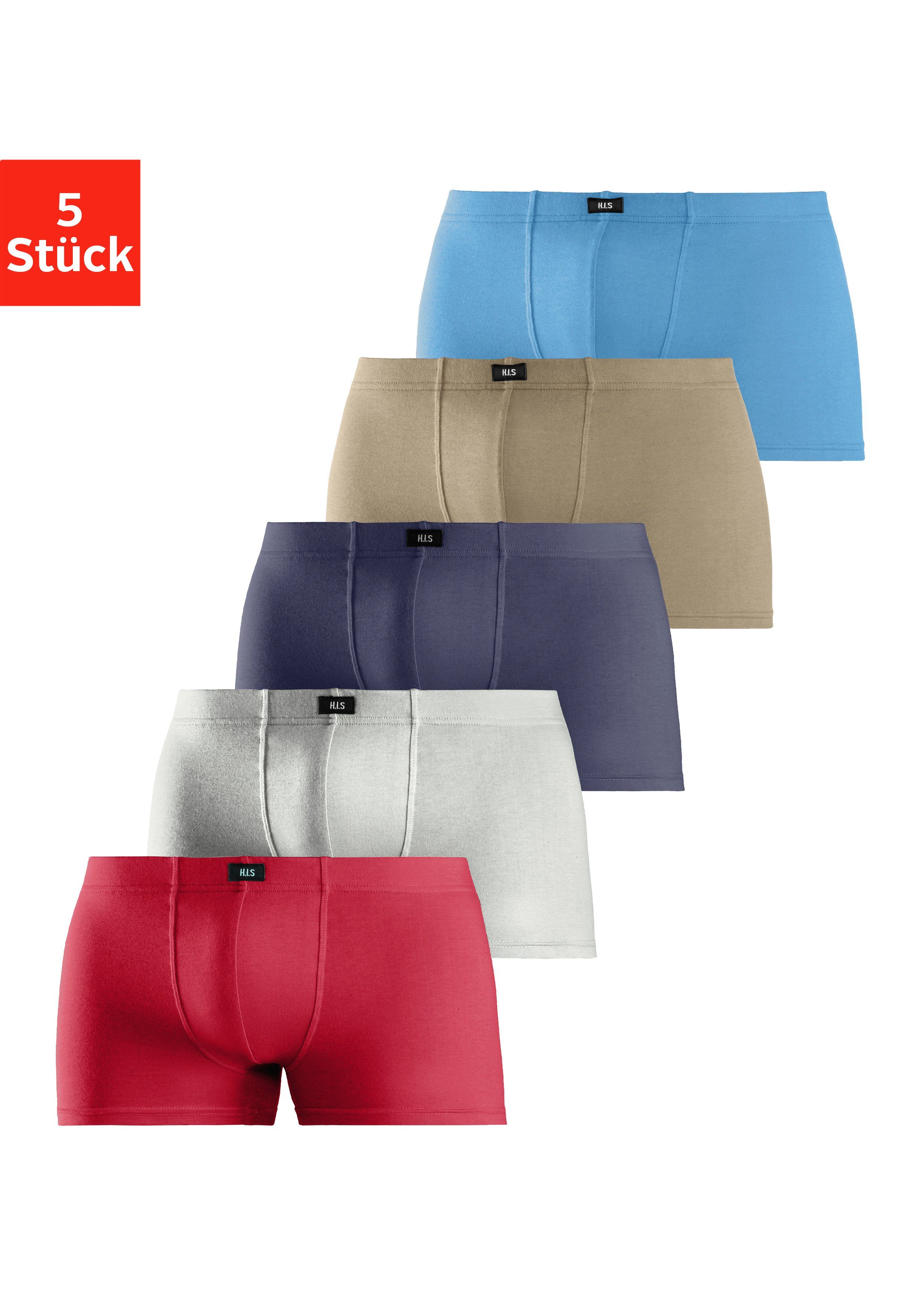 H.I.S Boxershort voor heren (set, 5 stuks)
