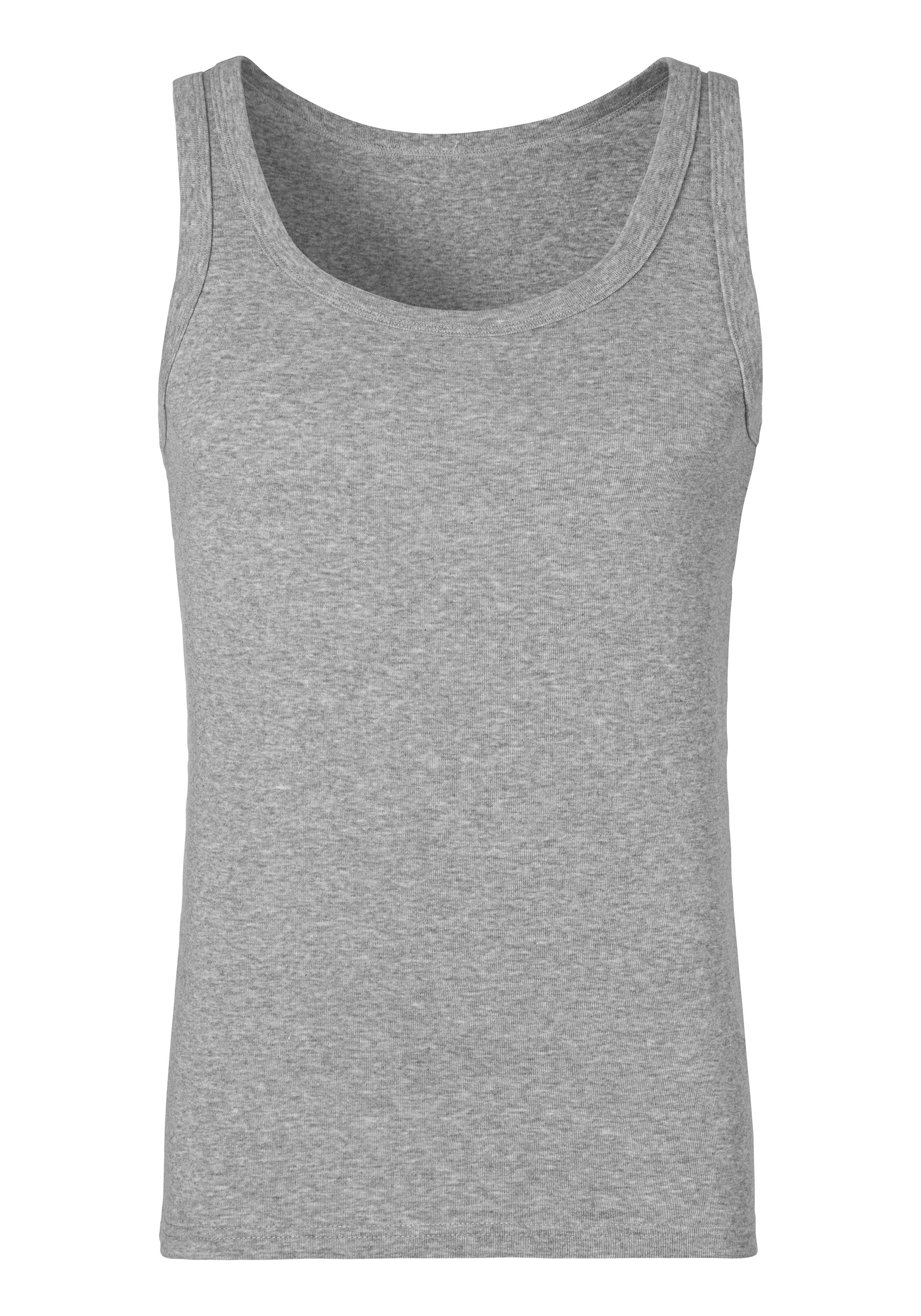 H.I.S Tanktop eenvoudige basic, ook voor eronder (set, 2-delig)