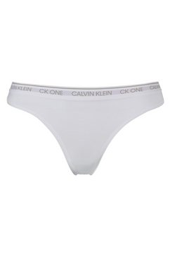 calvin klein string ck one cotton met modieuze logoband wit