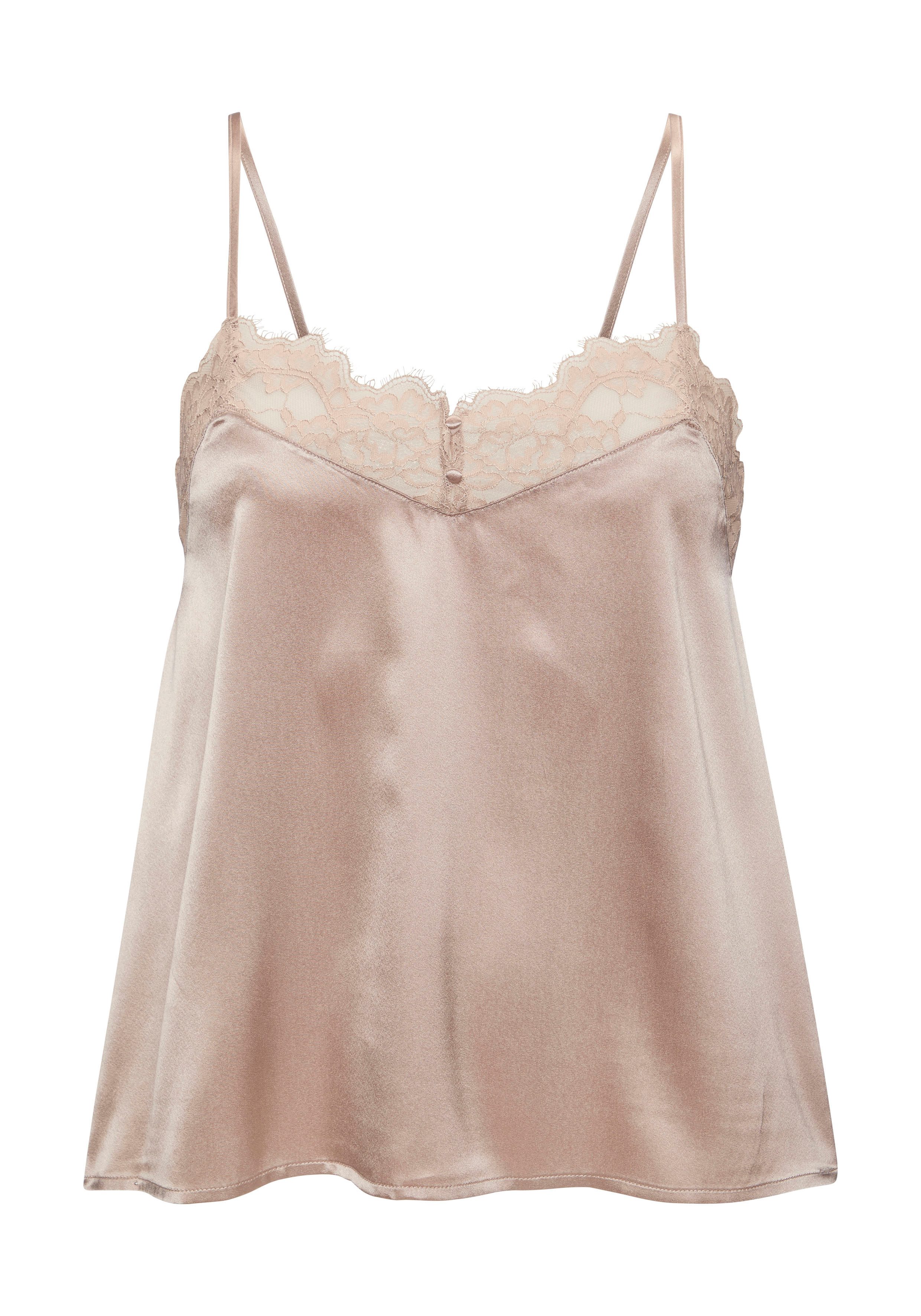 Lascana Top met spaghettibandjes Alana uit hoogwaardige kwaliteit met een hoog zijdepercentage, lingerie