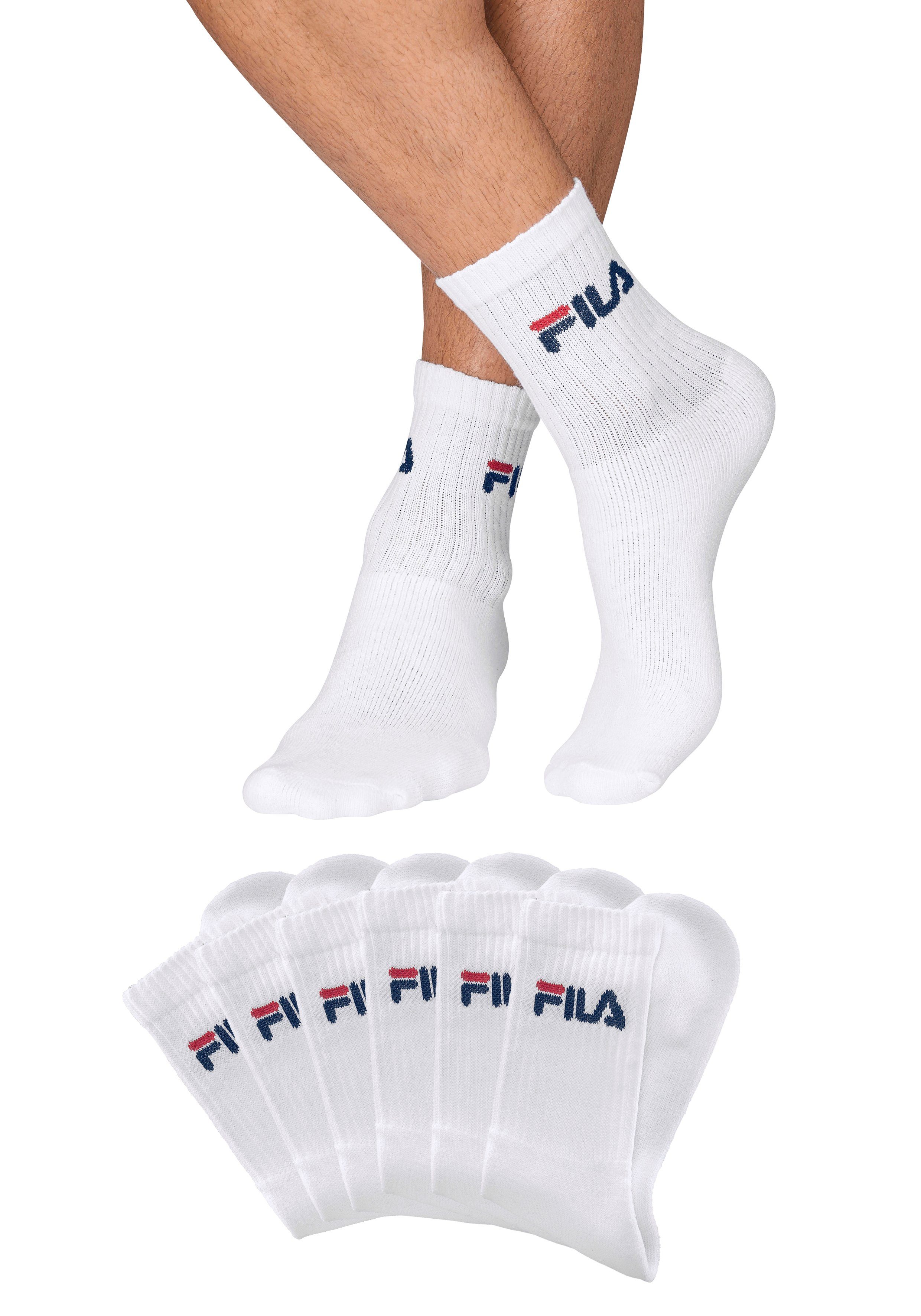 Fila Tennissokken met ingebreid logo (6 paar, Set van 6)