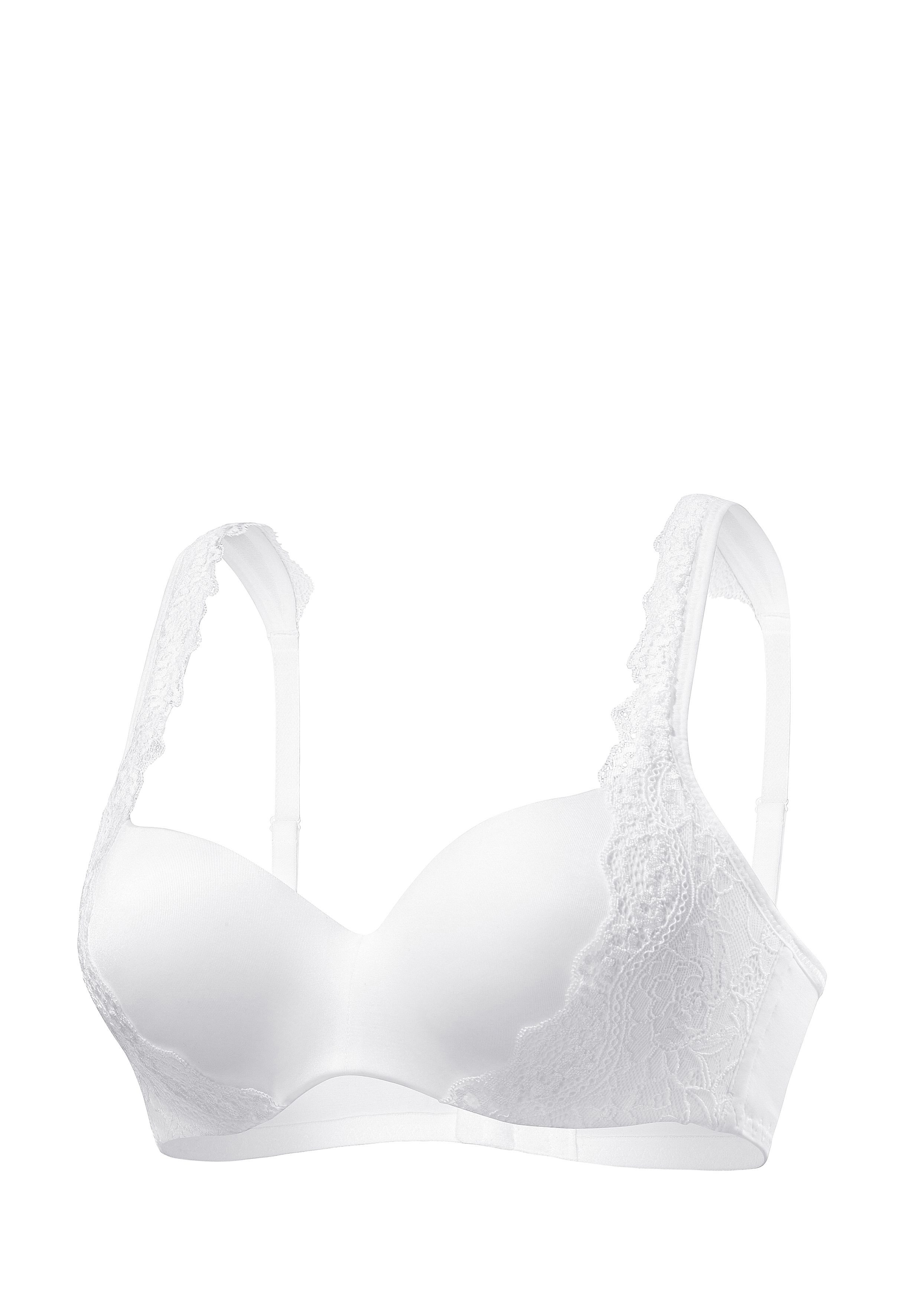 Nuance Bh met steuncups Optimizer met beugel en fijne jacquardkant, dessous