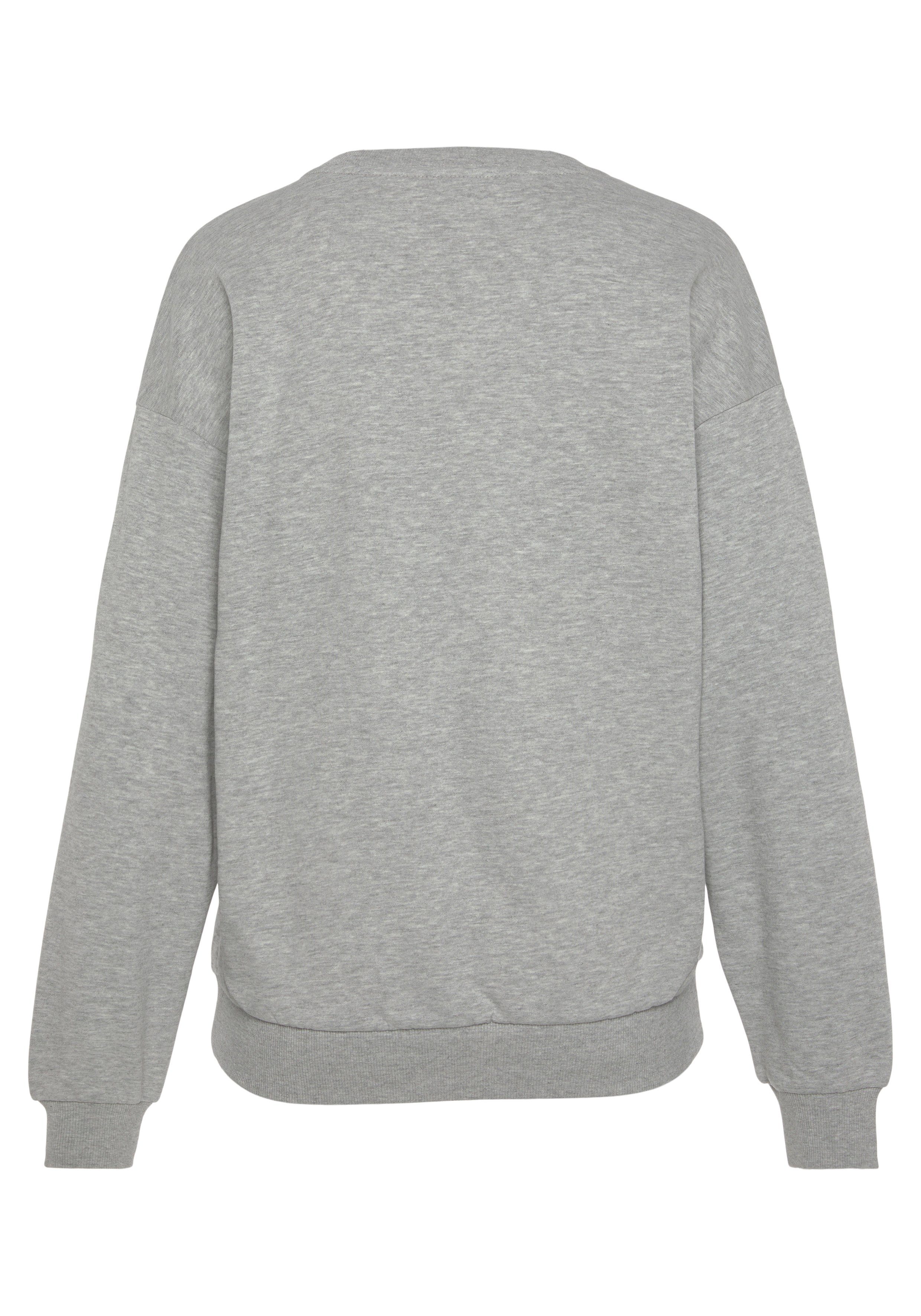 H.I.S Sweatshirt met trendy logo-print, loungeanzug (1-delig)