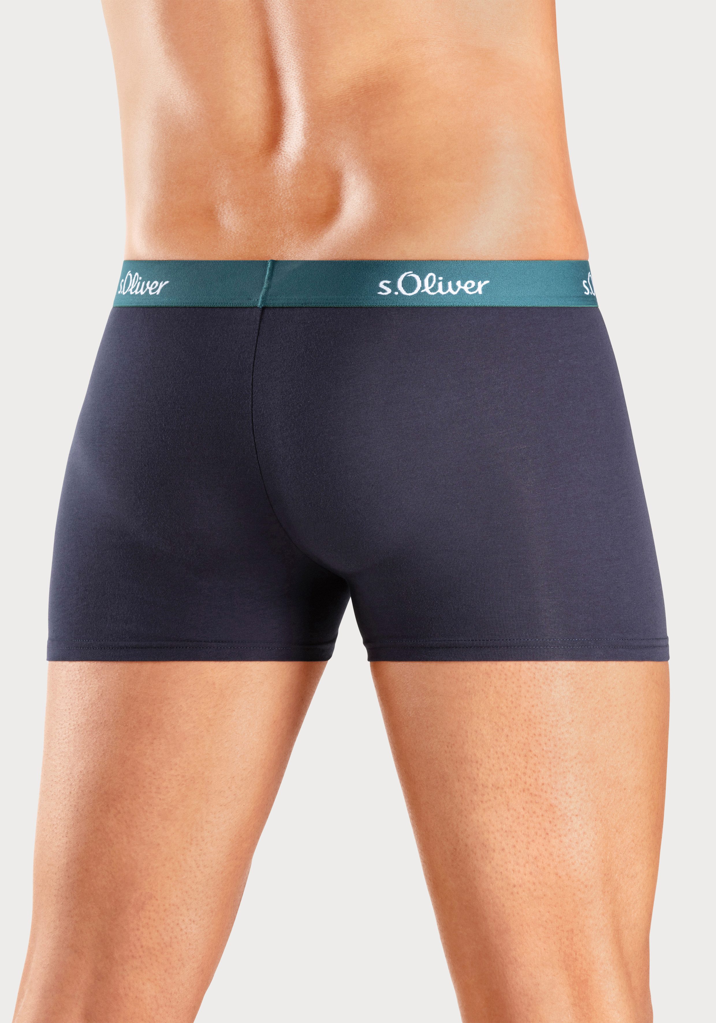 s.Oliver RED LABEL Beachwear Boxershort voor heren klassieke basis voor elke garderobe (3 stuks)