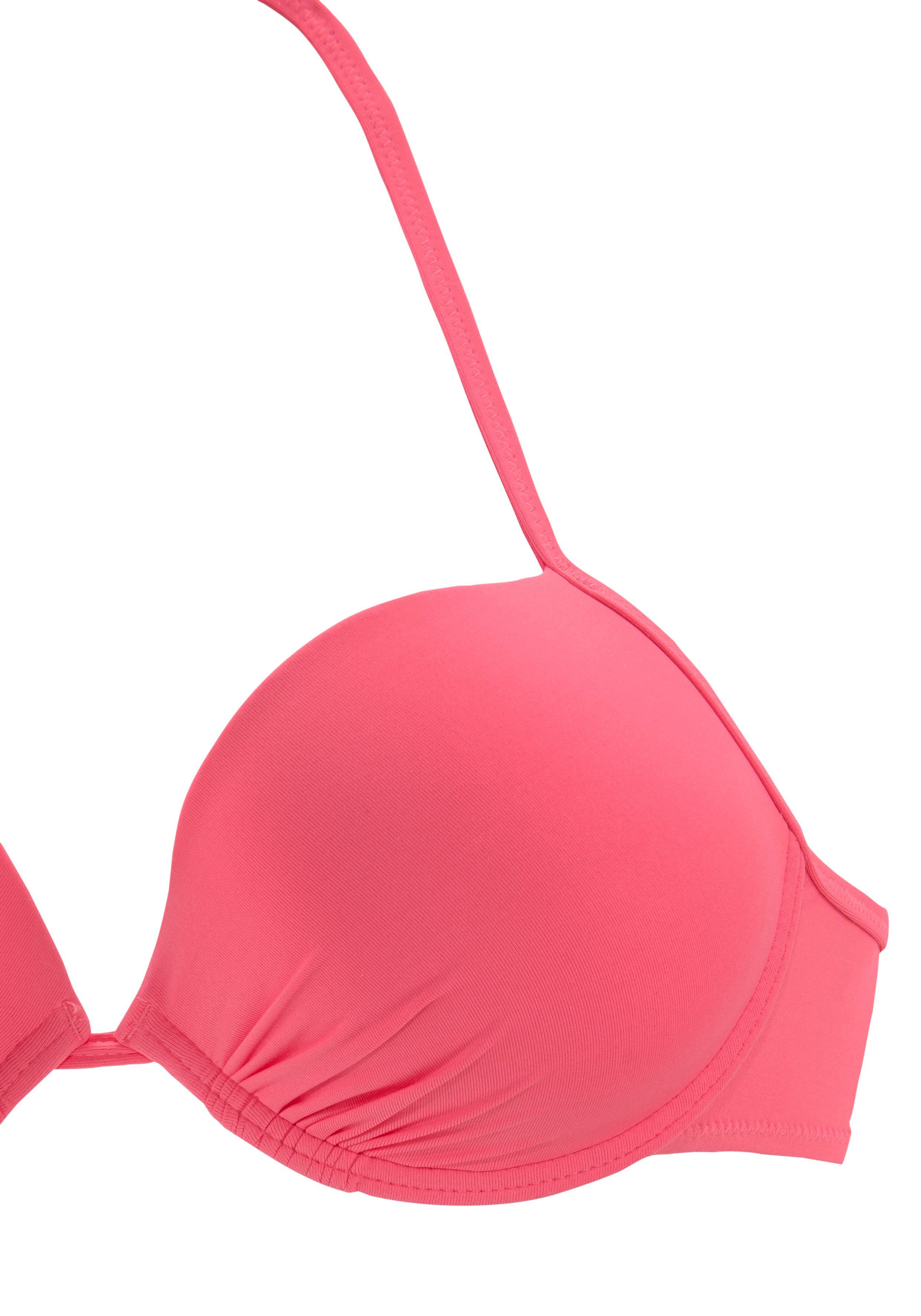 Buffalo Push-upbikinitop Happy in verschillende trendkleuren