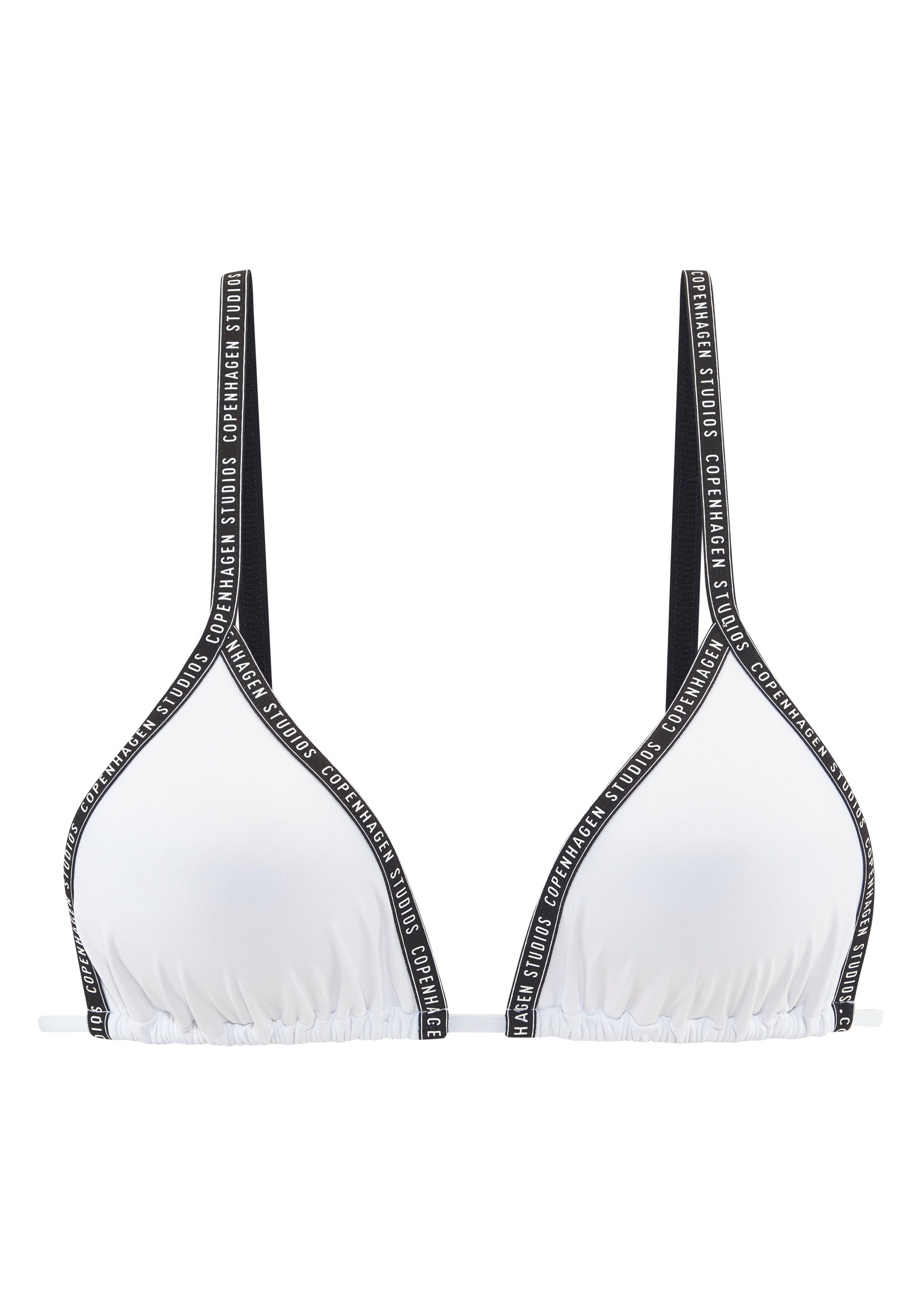Copenhagen Studios Triangel-bikinitop Cody met merkembleem