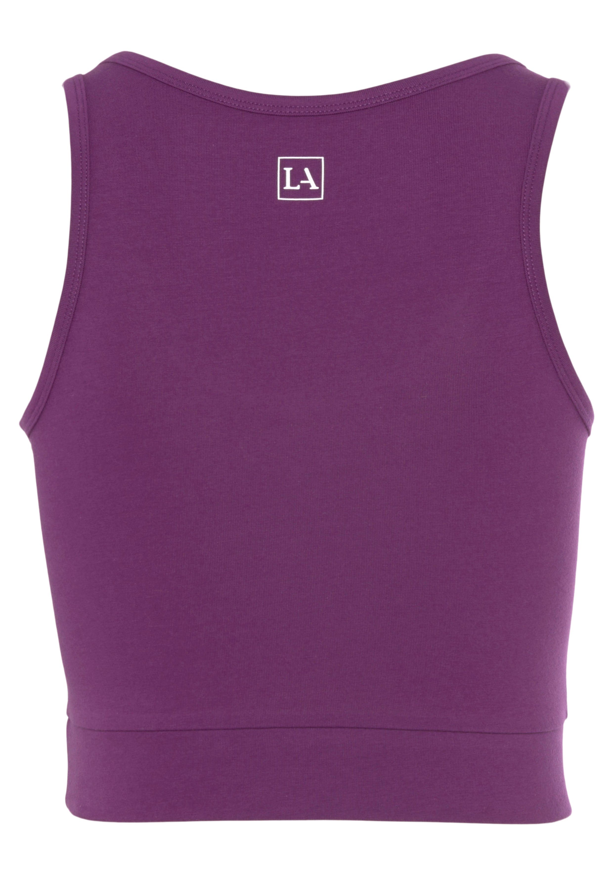 active by Lascana Sporttop Crop-top met brede bandjes