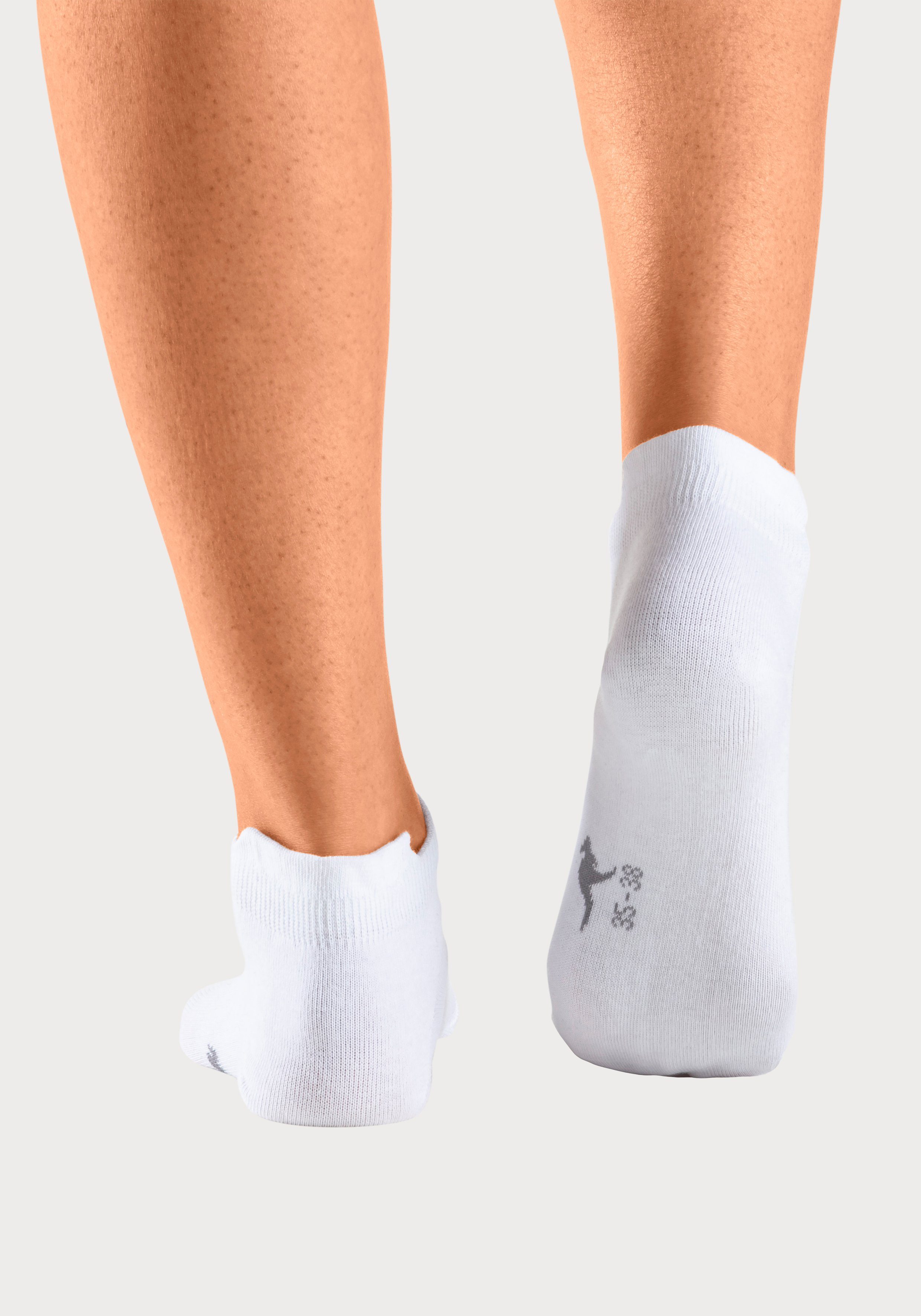 KangaROOS Sneakersokken met verhoogde boord (set, 10 paar)