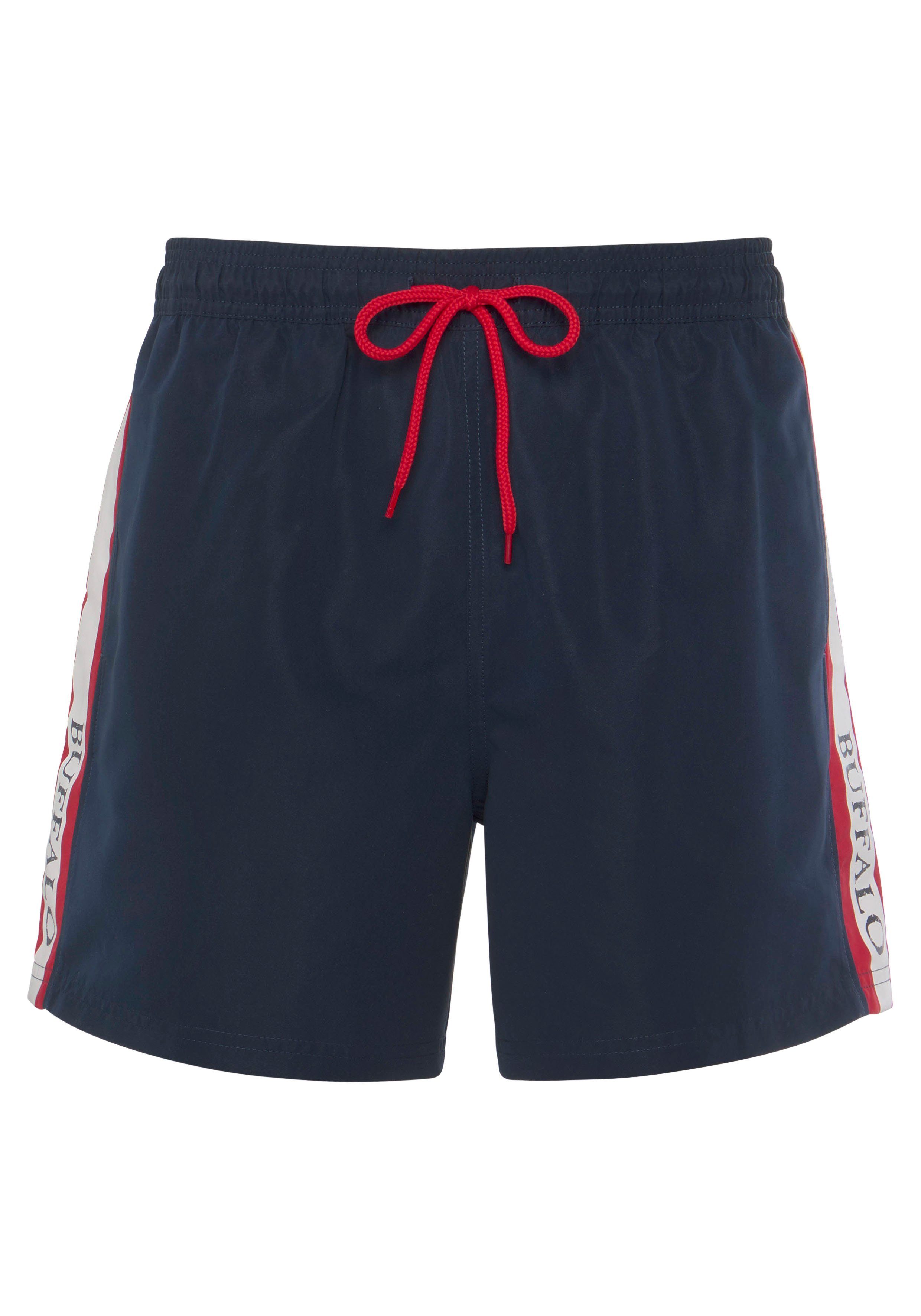 Buffalo Zwemshort met contrastkleurige details