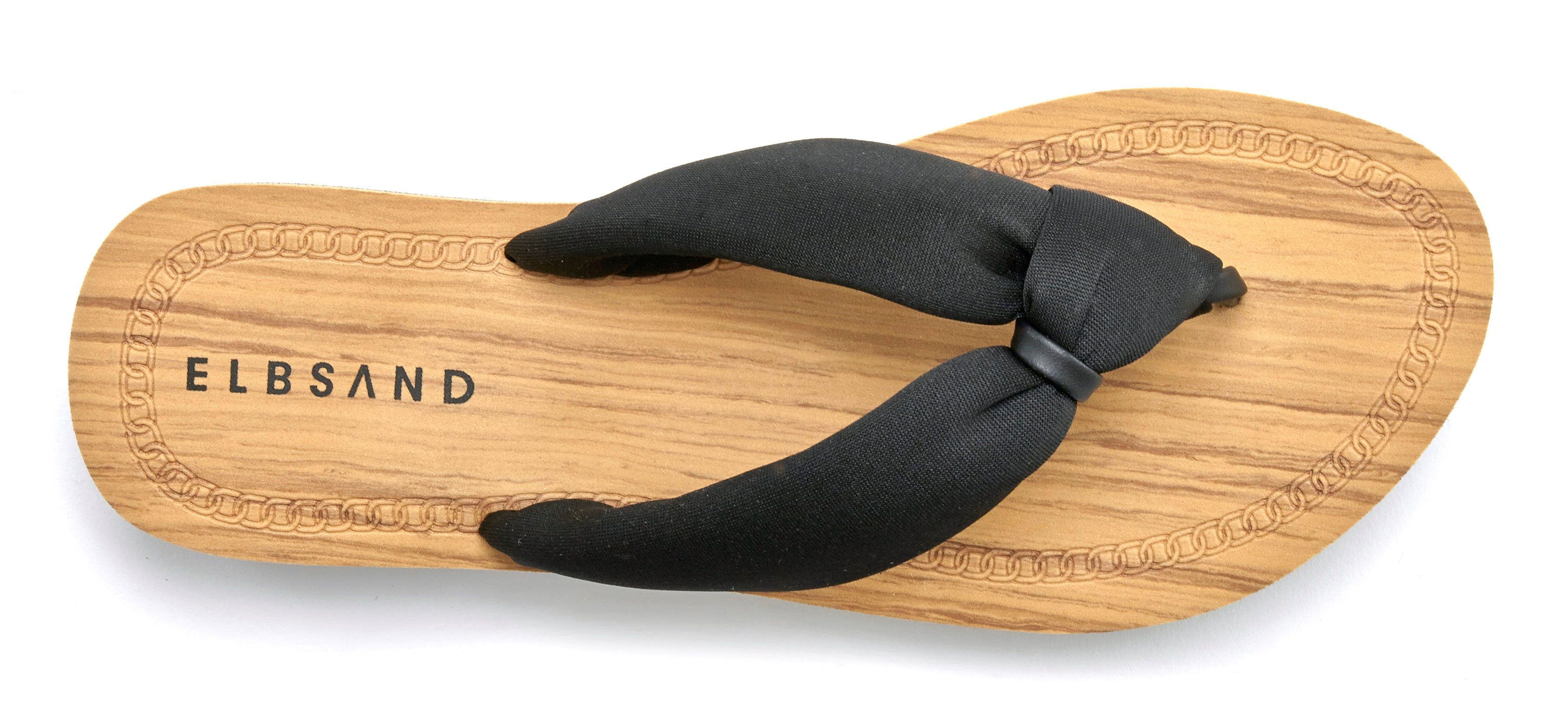 Elbsand Badslippers Sandaal, pantoletten, badschoen ultralicht VEGAN