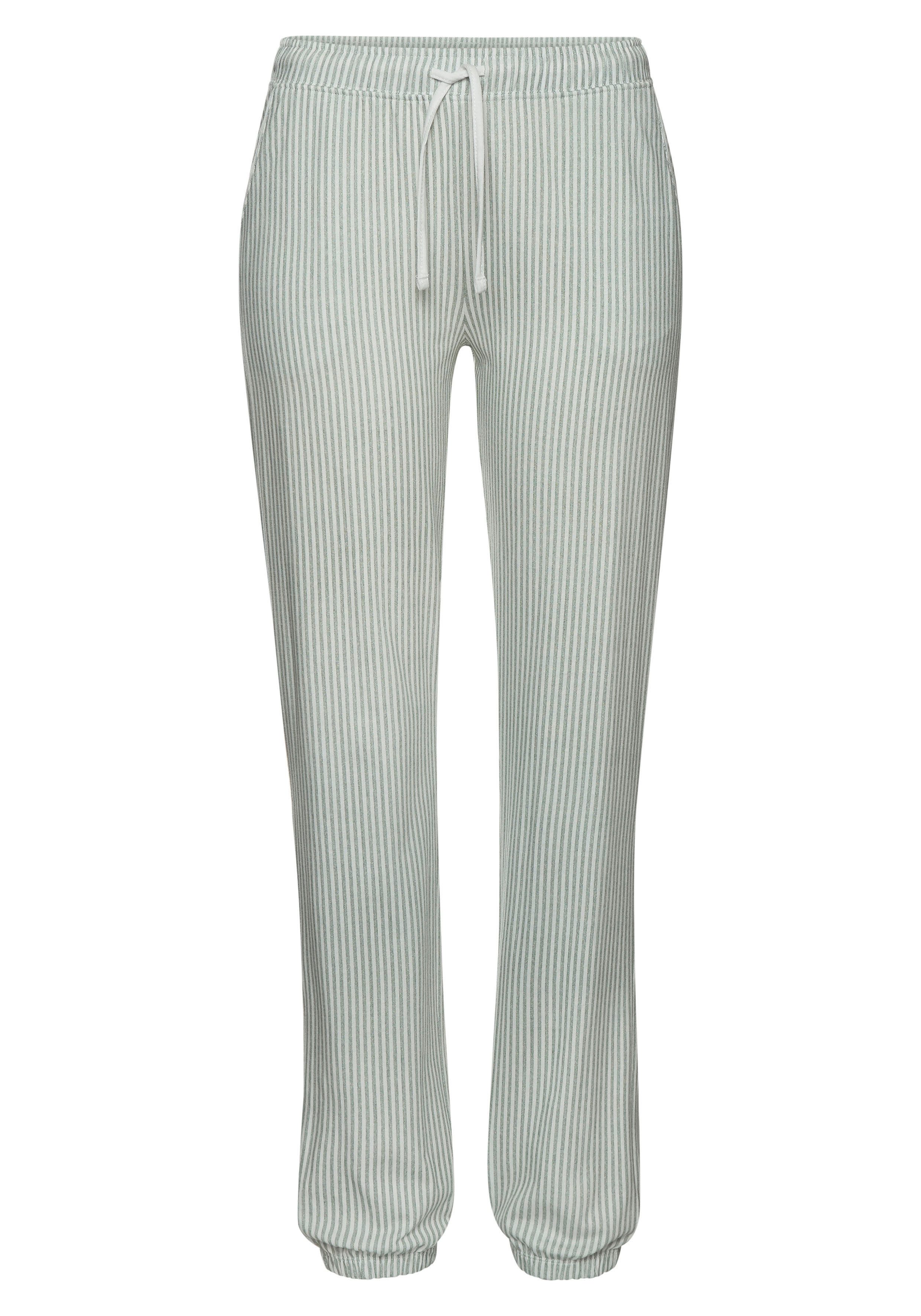 s.Oliver RED LABEL Beachwear Pyjamabroek met steekzakken opzij