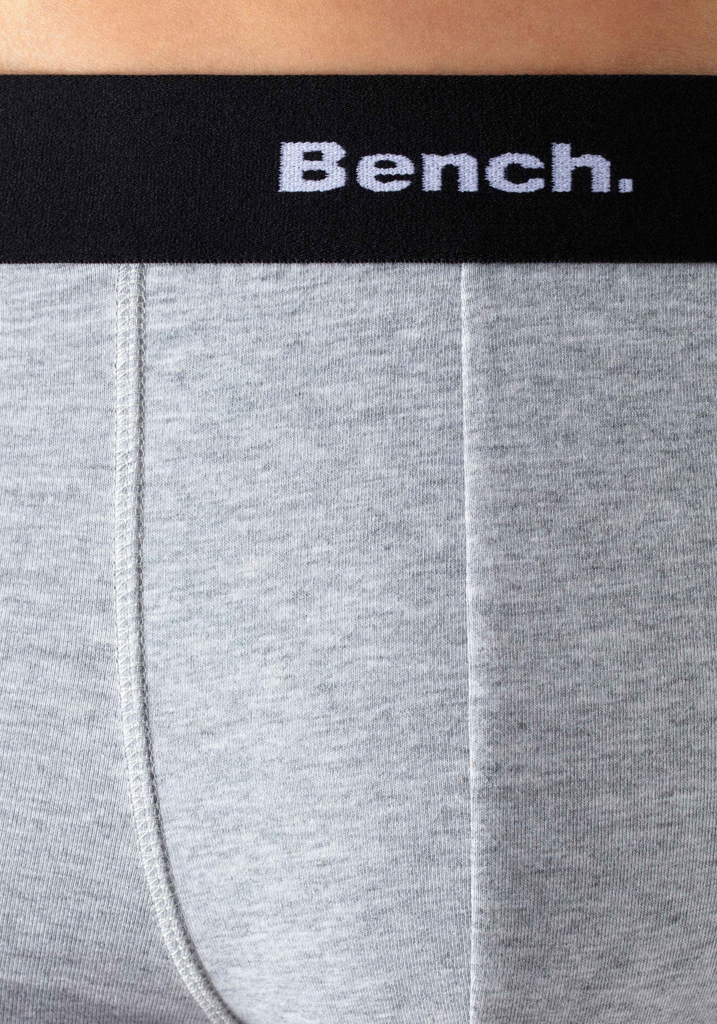 Bench. Hipster strak zittende boxershorts van katoenmix (set, 4 stuks)