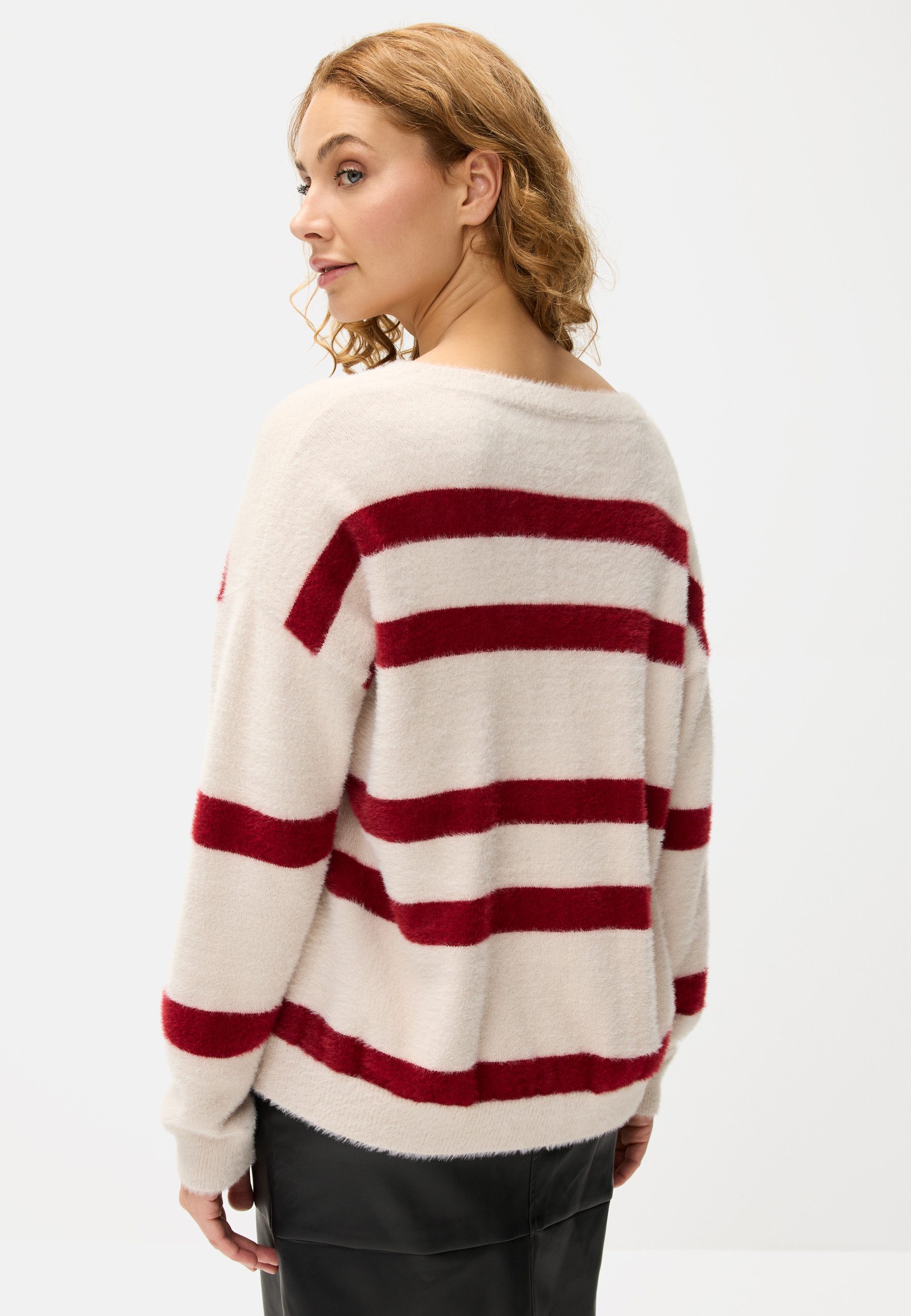 Lascana Imitatieleren rok in modieuze midilengte, midirok, zakelijke look