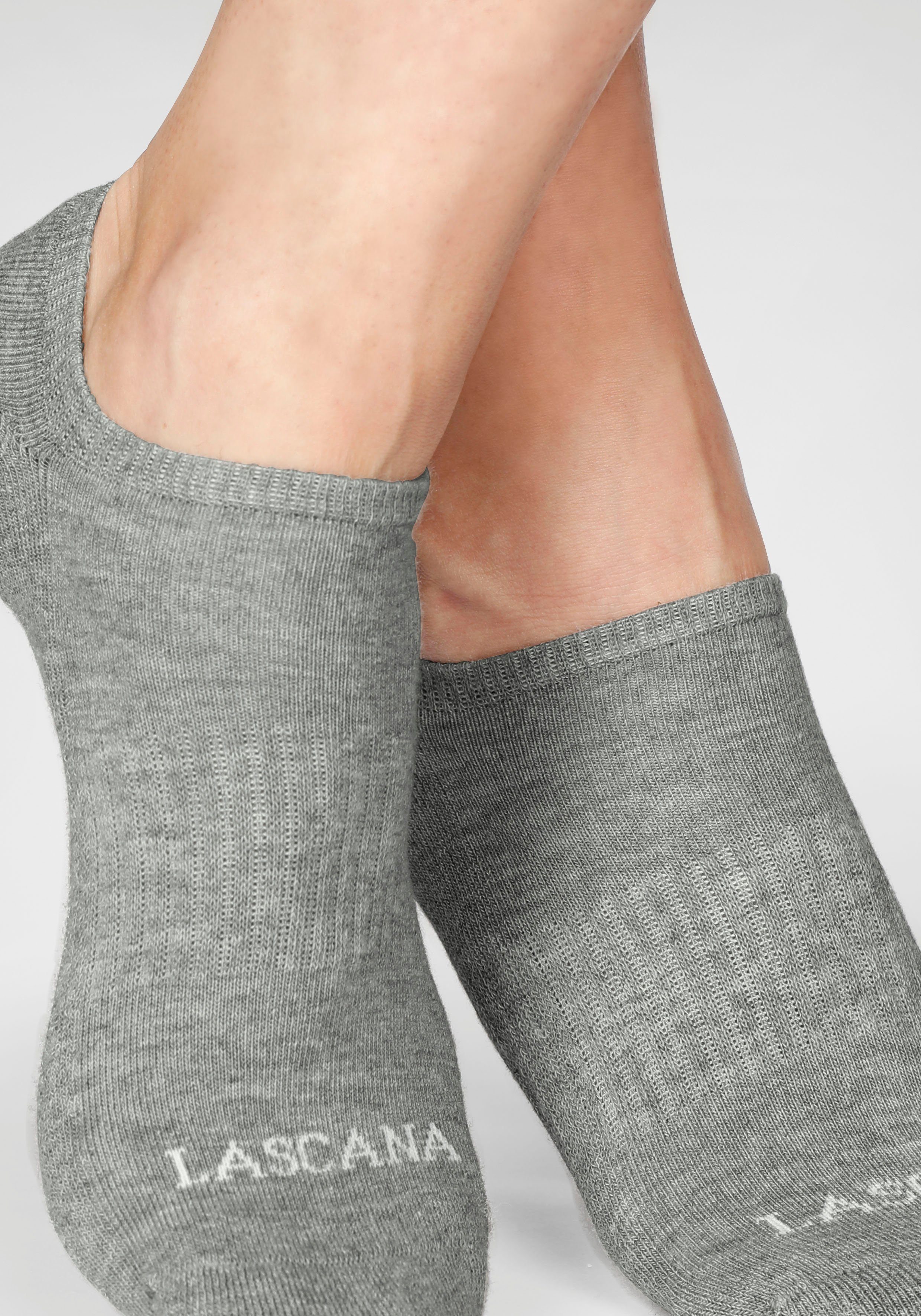 active by Lascana Sneakersokken met voetfrotté (set, 7 paar)