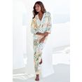 vivance dreams pyjama met bloemenprint multicolor