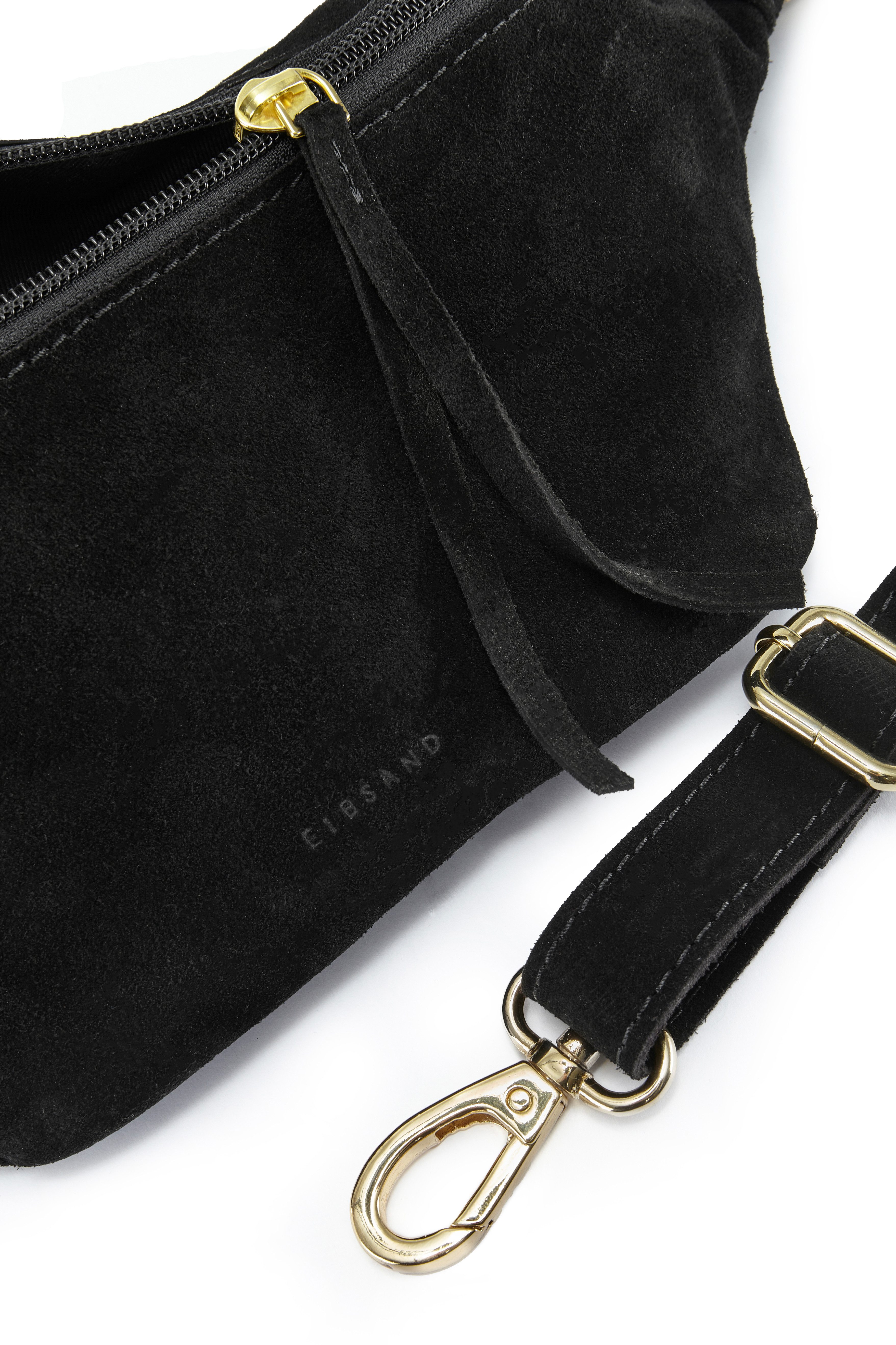 Elbsand Buiktasje Schoudertas van leer, borsttas, schoudertas, crossbody bag