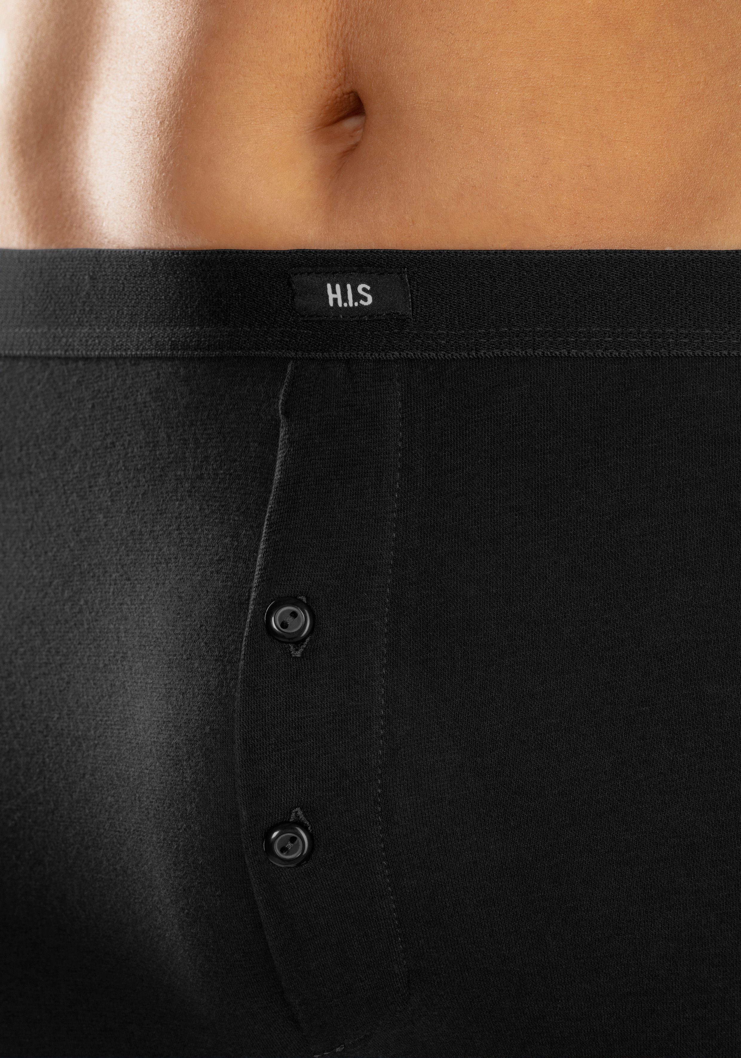 H.I.S Lange onderbroek met boord onder aan de pijpen (set, 2 stuks)