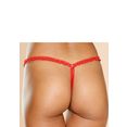 petite fleur gold string-ouvert sexy bandjes-look rood