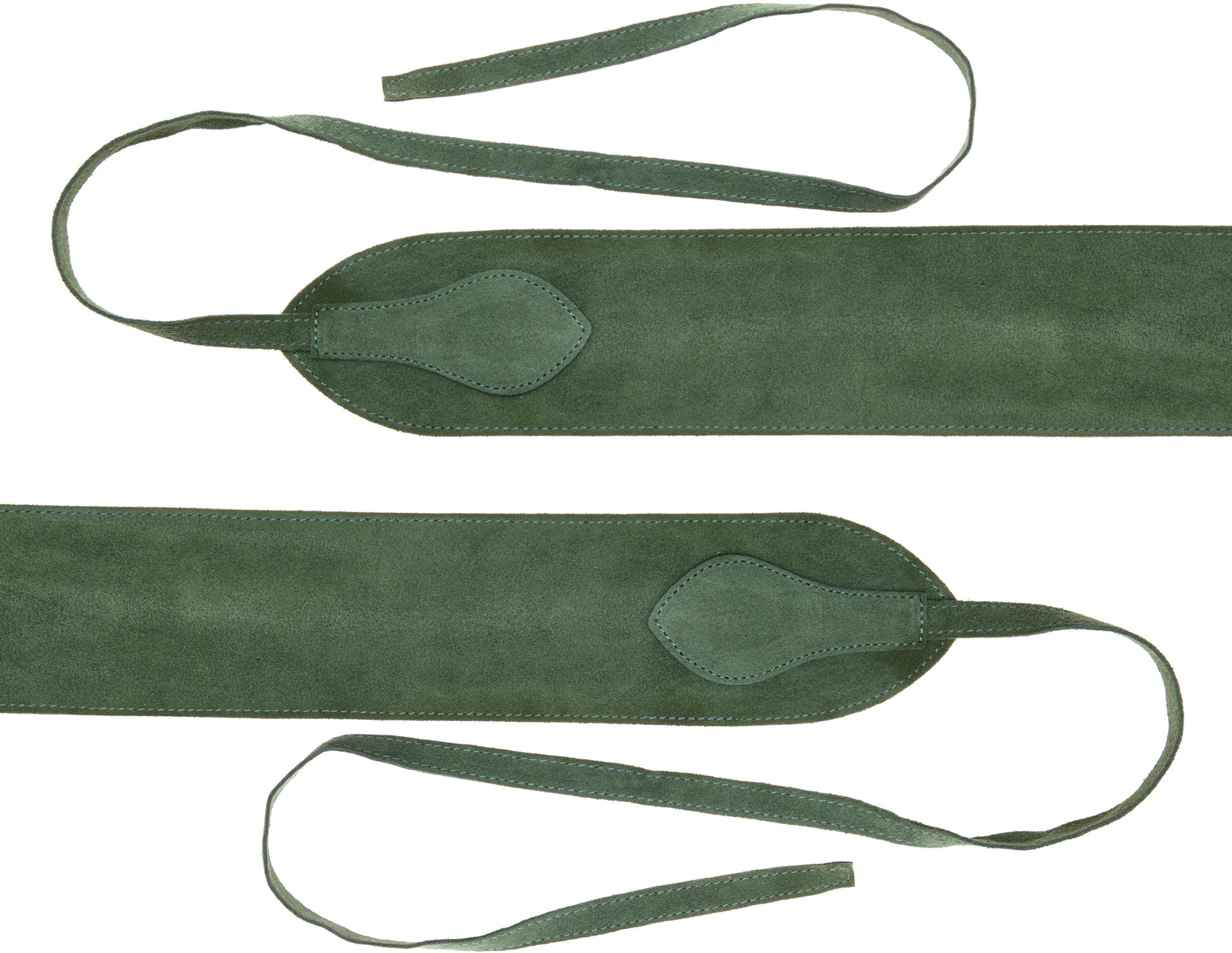 Lascana Taille riem Bindceintuur Leren riem, shaping-effect, voor jurk & overall, buikriem riemen maat M groen