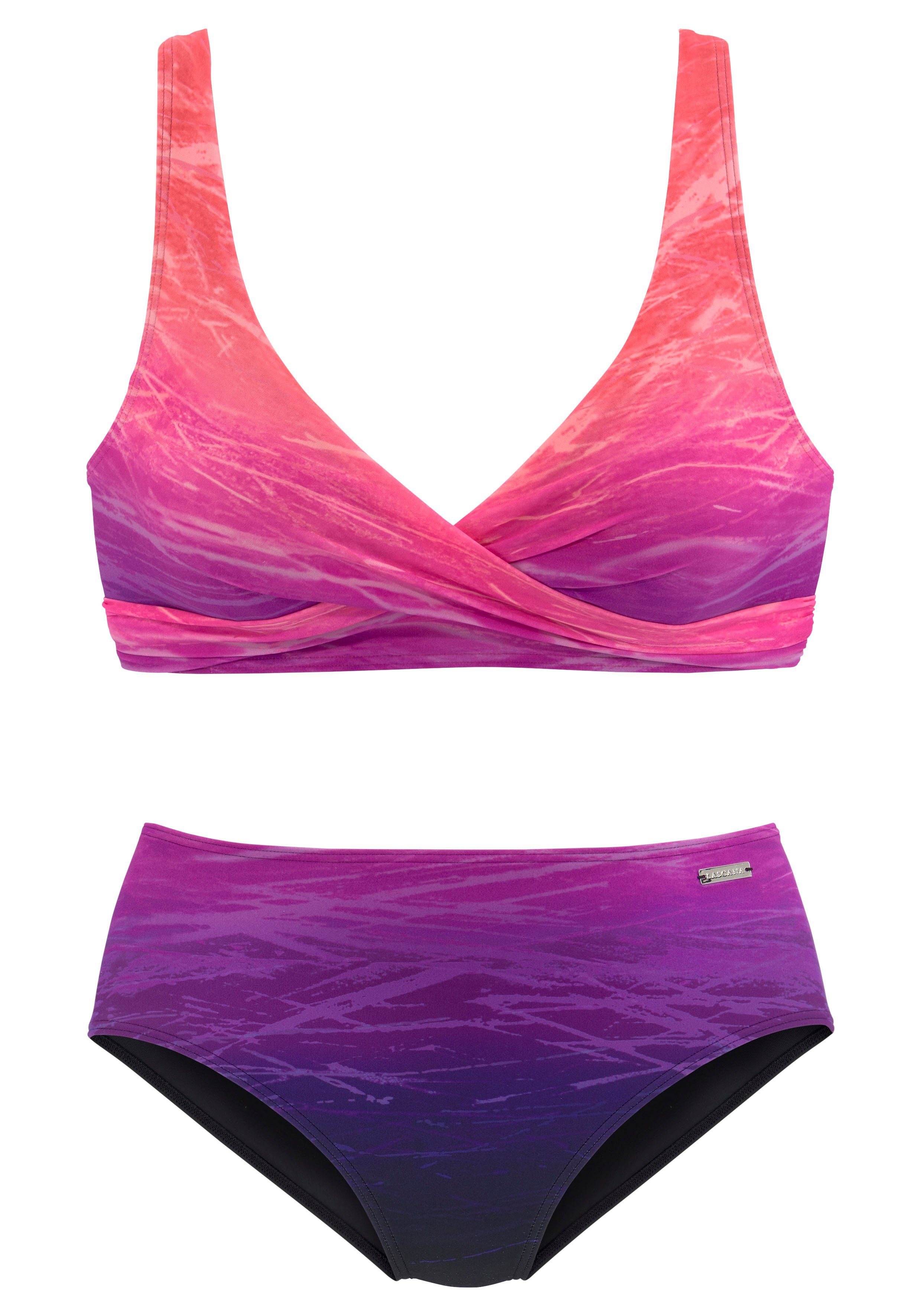 Lascana Triangelbikini met verloop