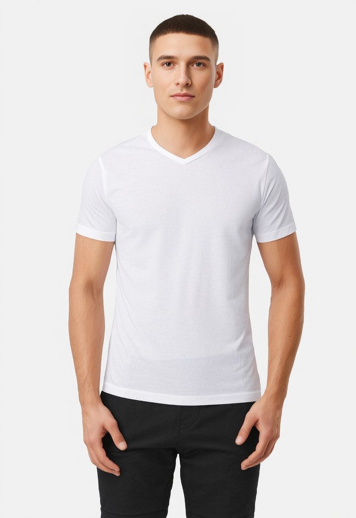 Jack & Jones T-shirt V-hals (Set van 2)