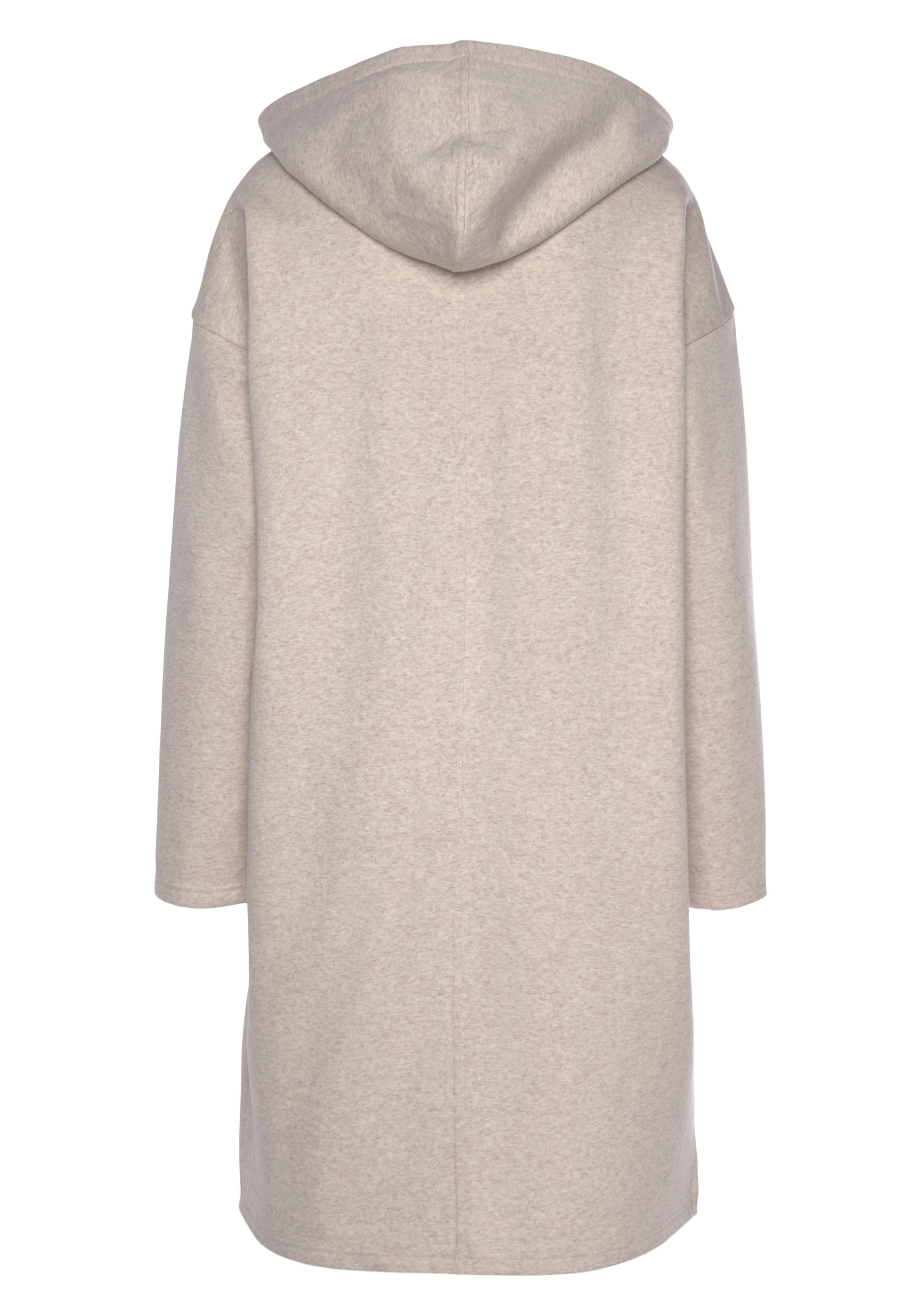 H.I.S Capuchonsweatvest met losse snit, loungepak